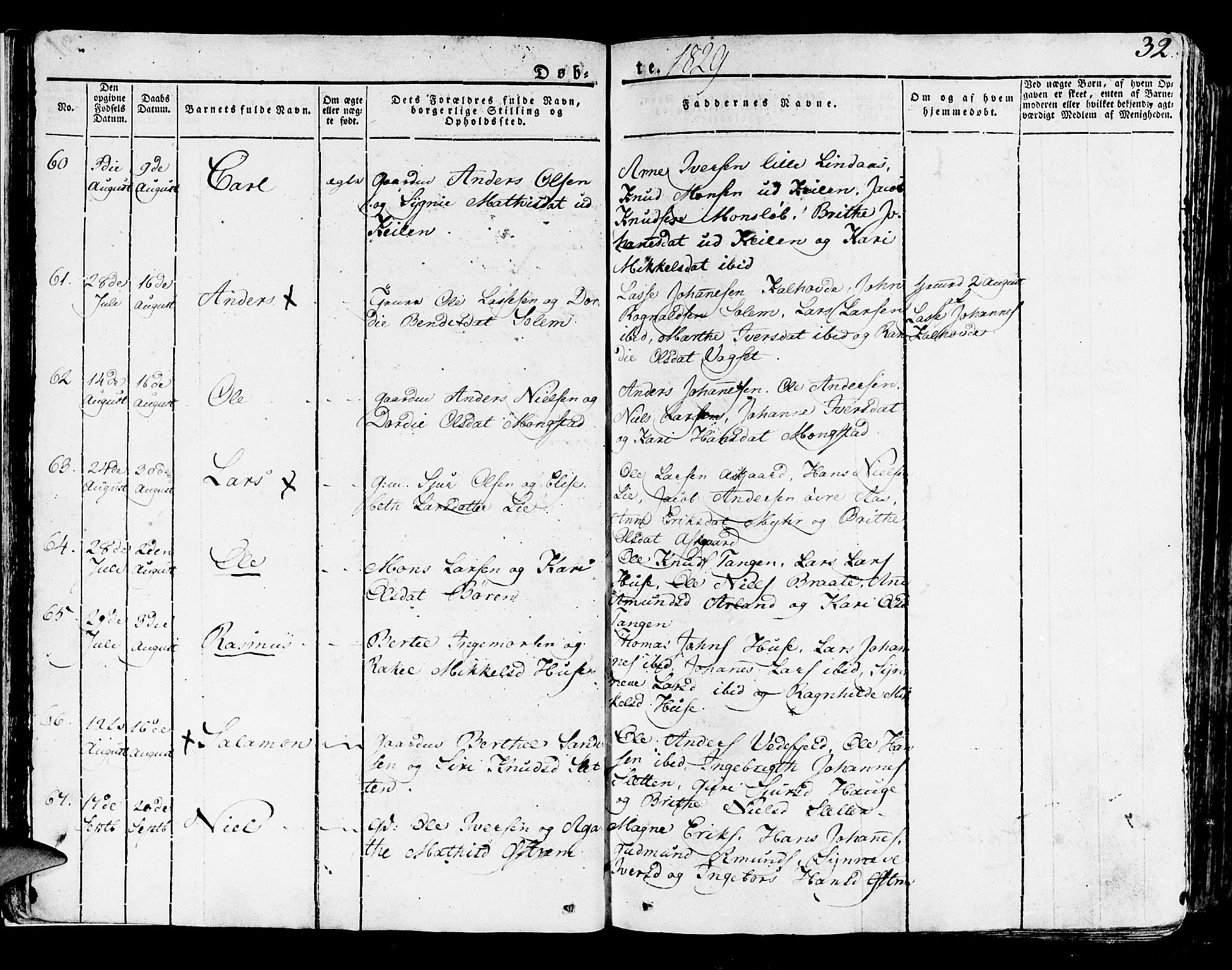 Lindås Sokneprestembete, AV/SAB-A-76701/H/Haa/Haaa/L0008: Parish register (official) no. A 8, 1823-1836, p. 33