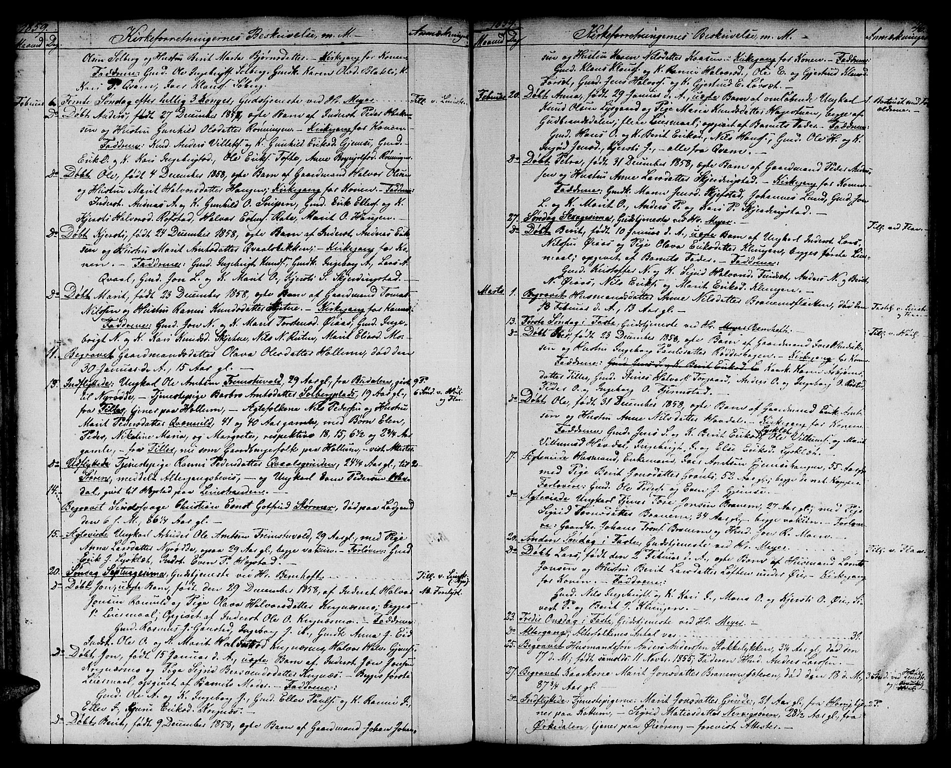 Ministerialprotokoller, klokkerbøker og fødselsregistre - Sør-Trøndelag, SAT/A-1456/691/L1093: Parish register (copy) no. 691C04, 1852-1879, p. 46