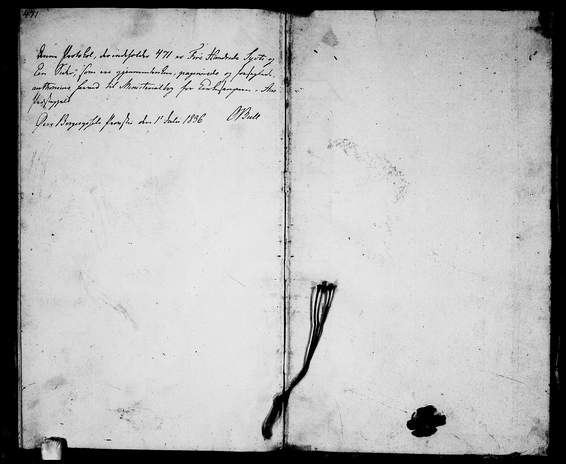 Ås prestekontor Kirkebøker, SAO/A-10894/G/Ga/L0003: Parish register (copy) no. I 3, 1836-1843