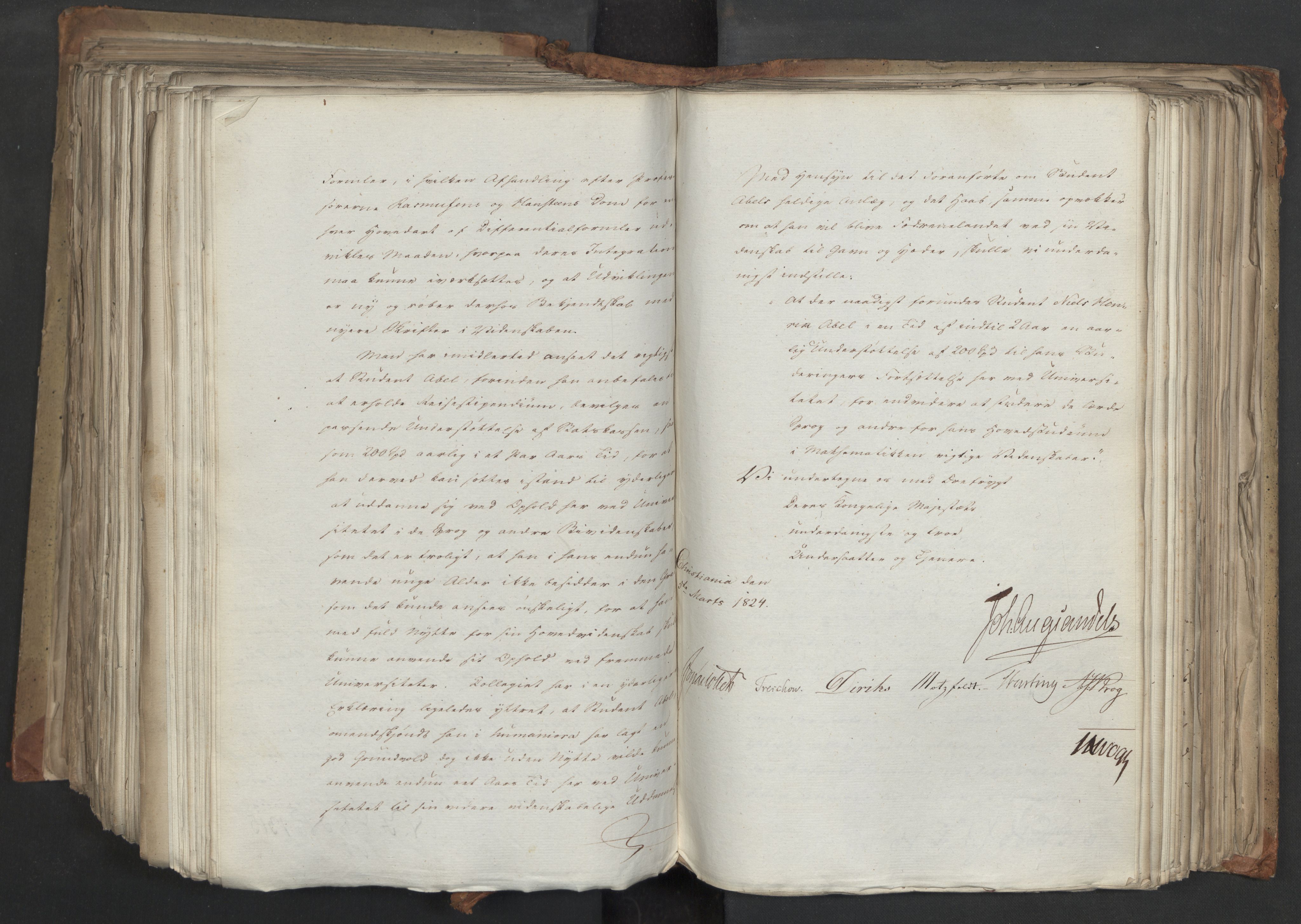 Statsrådsavdelingen i Stockholm, AV/RA-S-1003/D/Da/L0037: Regjeringsinnstillinger nr. 1115-1403, 1824, p. 542