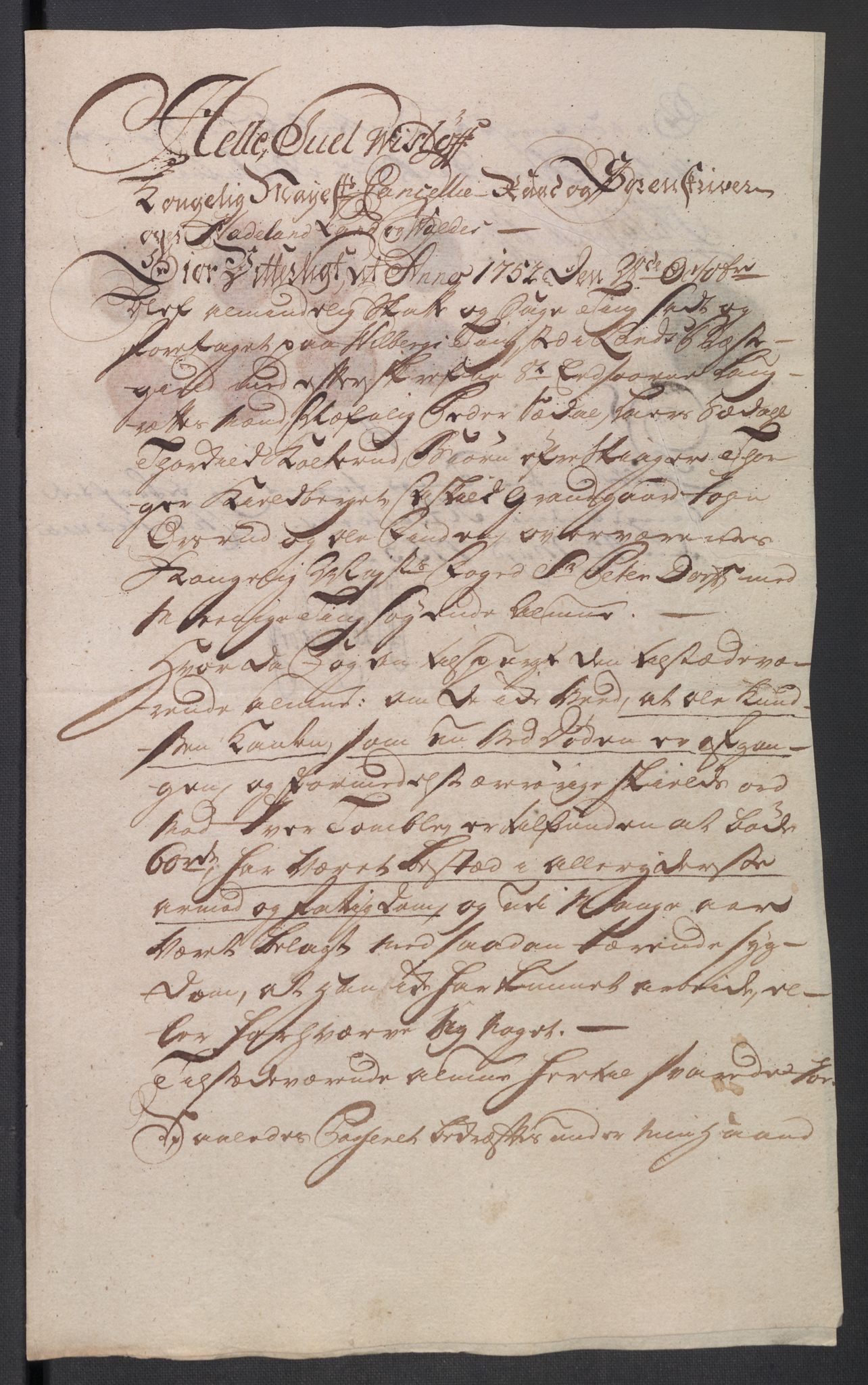 Rentekammeret inntil 1814, Reviderte regnskaper, Fogderegnskap, RA/EA-4092/R18/L1349: Fogderegnskap Hadeland, Toten og Valdres, 1752-1753, p. 124