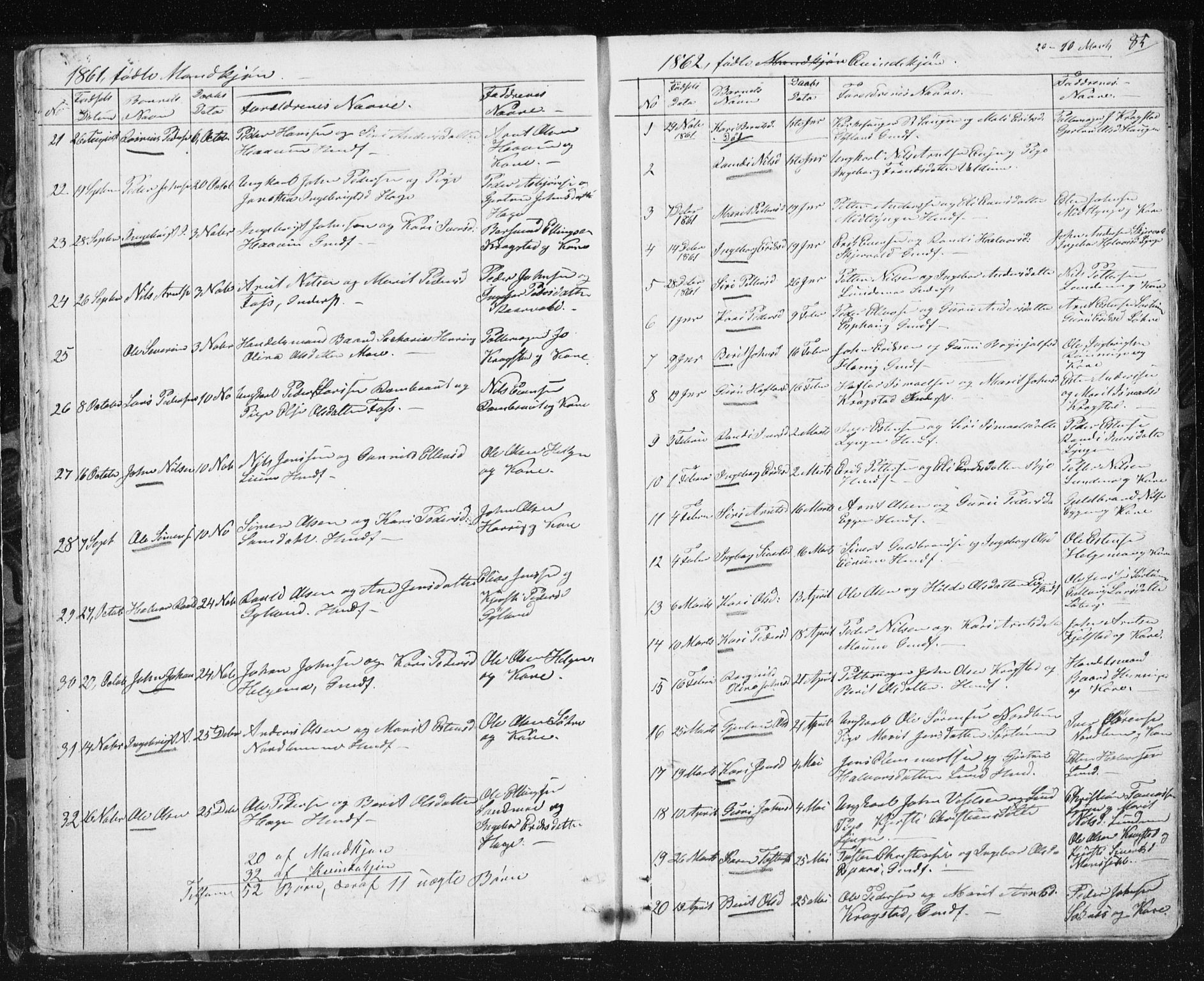 Ministerialprotokoller, klokkerbøker og fødselsregistre - Sør-Trøndelag, SAT/A-1456/692/L1110: Parish register (copy) no. 692C05, 1849-1889, p. 85