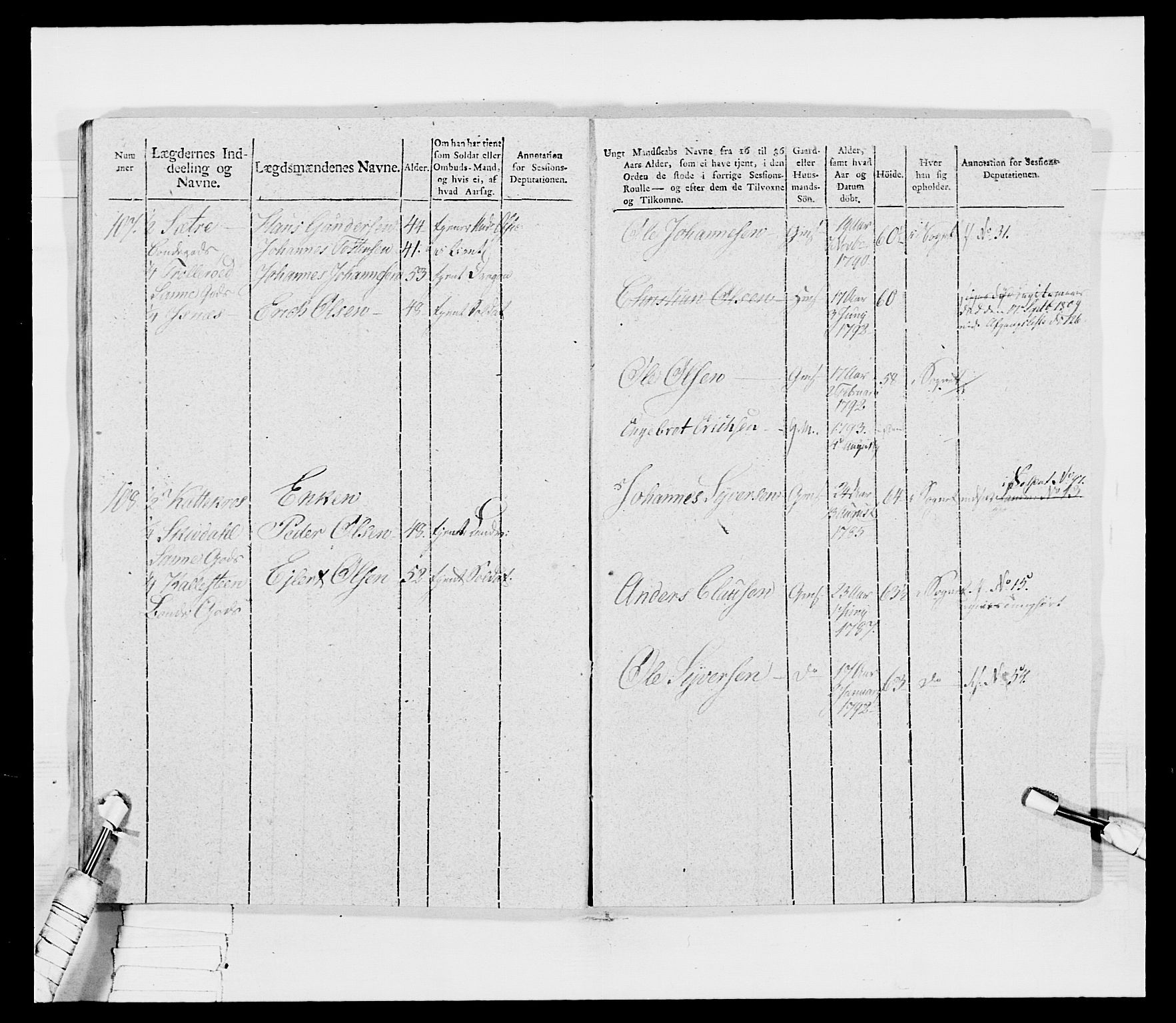 Generalitets- og kommissariatskollegiet, Det kongelige norske kommissariatskollegium, AV/RA-EA-5420/E/Eh/L0030b: Sønnafjelske gevorbne infanteriregiment, 1810, p. 359