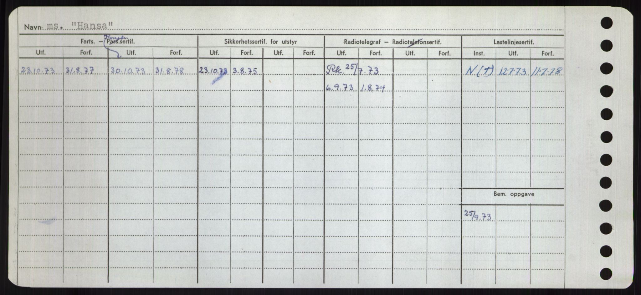 Sjøfartsdirektoratet med forløpere, Skipsmålingen, AV/RA-S-1627/H/Hd/L0014: Fartøy, H-Havl, p. 224