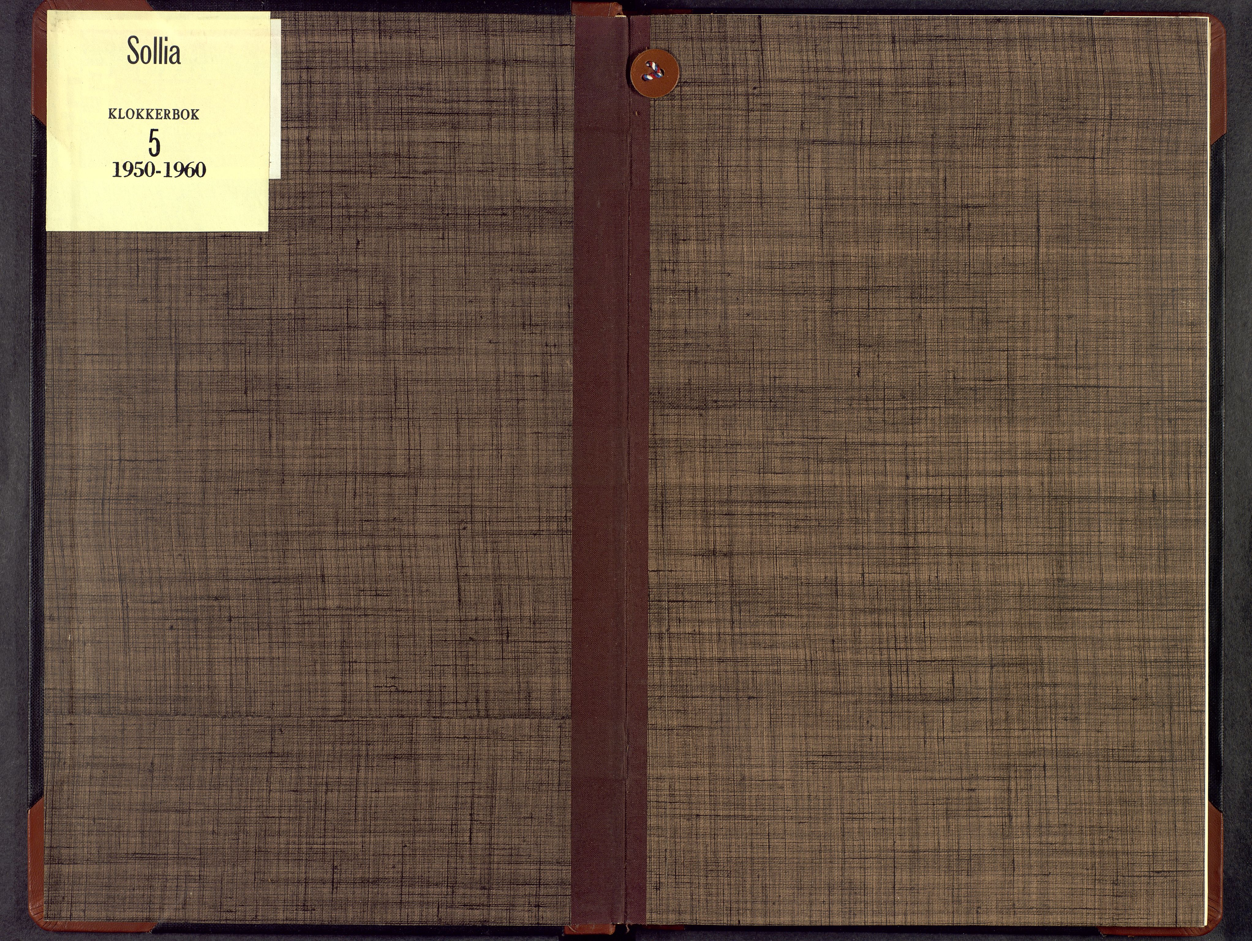 Sollia prestekontor, AV/SAH-PREST-050/H/Ha/Hab/L0005: Parish register (copy) no. 5, 1950-1960