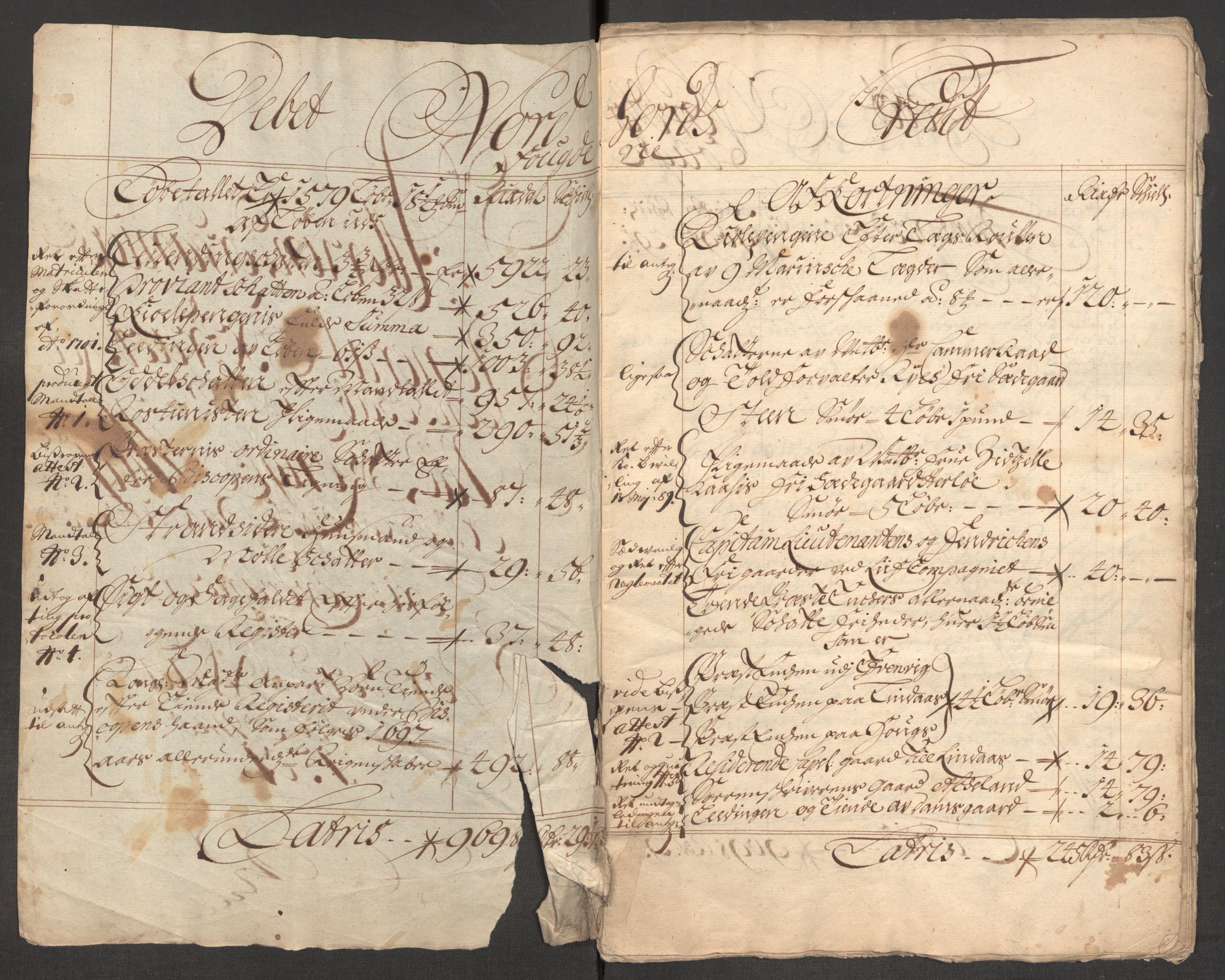 Rentekammeret inntil 1814, Reviderte regnskaper, Fogderegnskap, RA/EA-4092/R51/L3185: Fogderegnskap Nordhordland og Voss, 1700-1701, p. 251