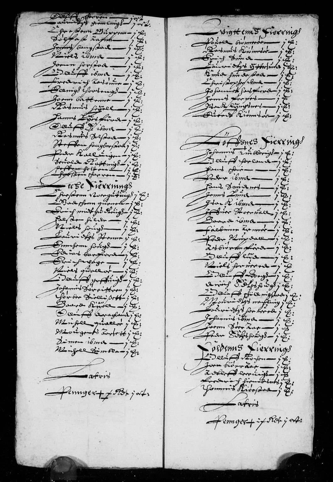 Rentekammeret inntil 1814, Reviderte regnskaper, Lensregnskaper, AV/RA-EA-5023/R/Rb/Rbw/L0072: Trondheim len, 1629-1642