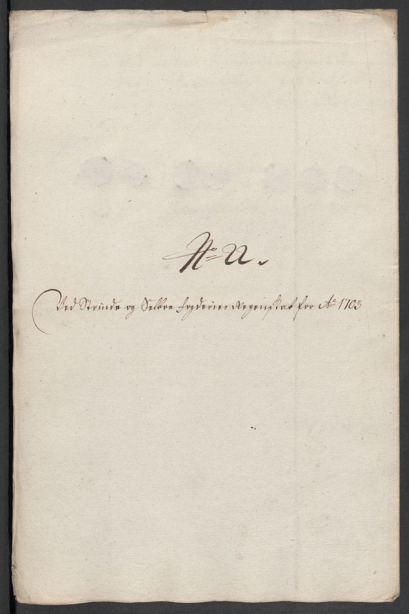 Rentekammeret inntil 1814, Reviderte regnskaper, Fogderegnskap, AV/RA-EA-4092/R61/L4108: Fogderegnskap Strinda og Selbu, 1701-1703, p. 486