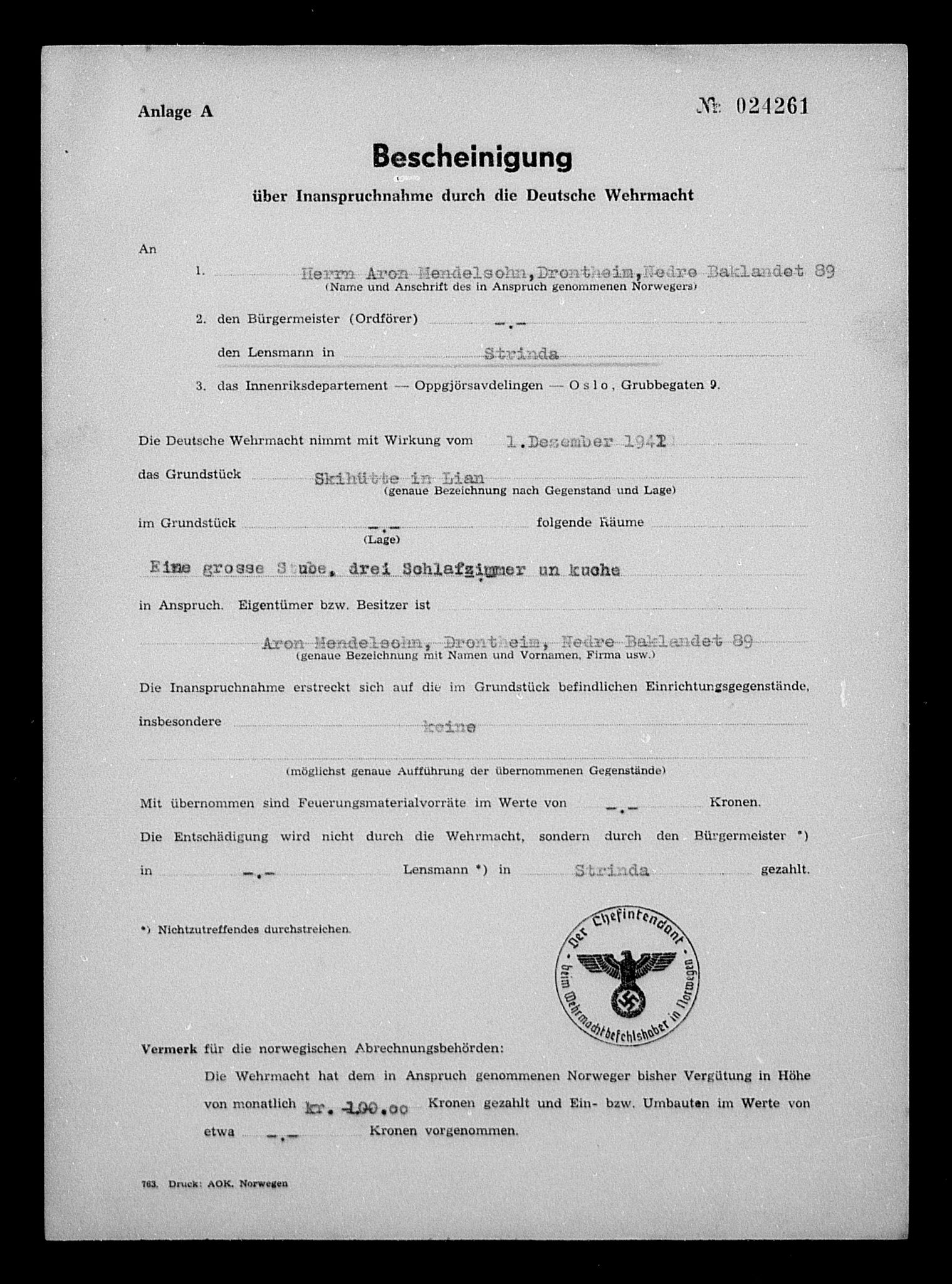 Justisdepartementet, Tilbakeføringskontoret for inndratte formuer, RA/S-1564/H/Hc/Hca/L0906: --, 1945-1947, p. 253