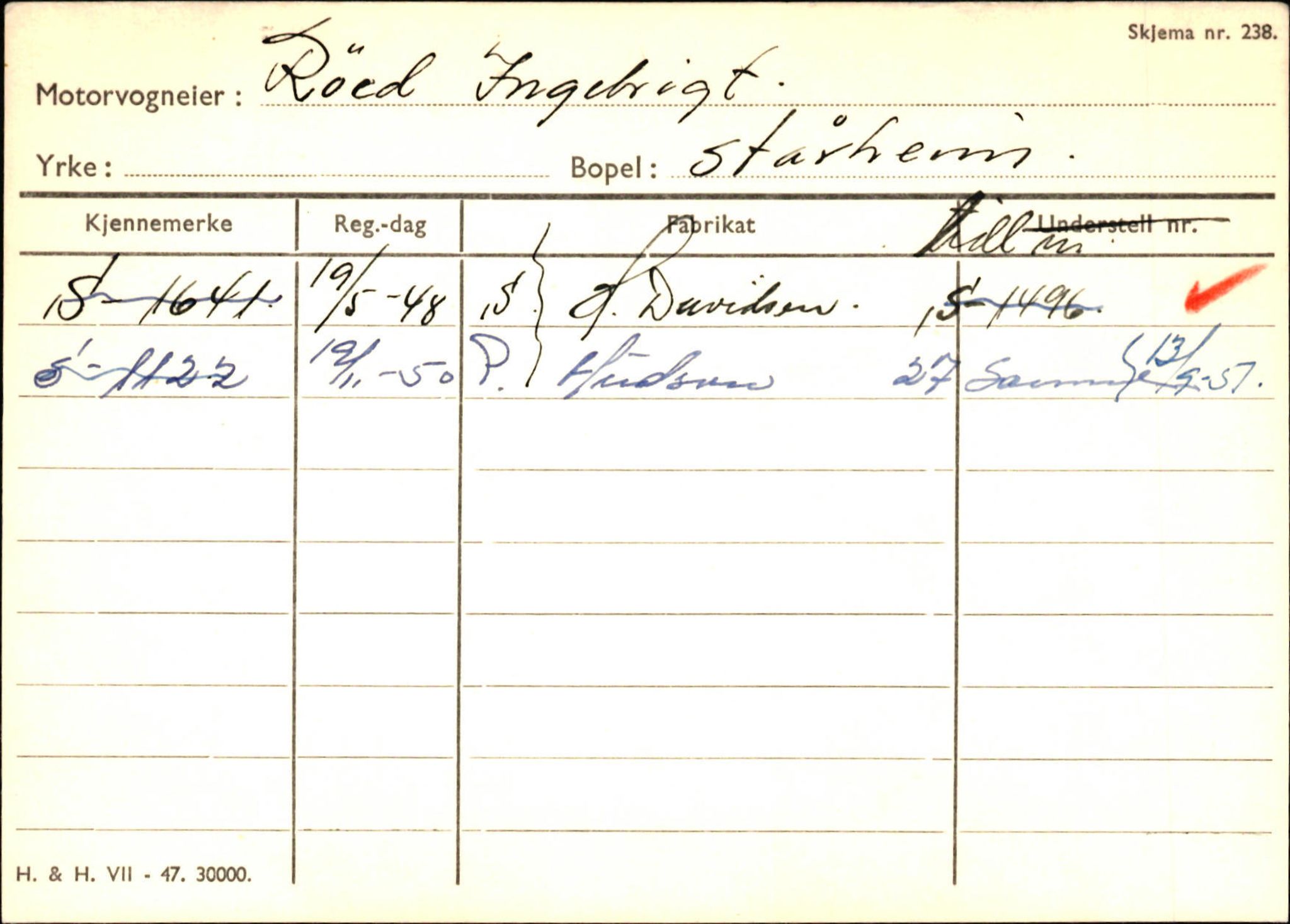 Statens vegvesen, Sogn og Fjordane vegkontor, AV/SAB-A-5301/4/F/L0129: Eigarregistrer Eid A-S, 1945-1975, p. 2276