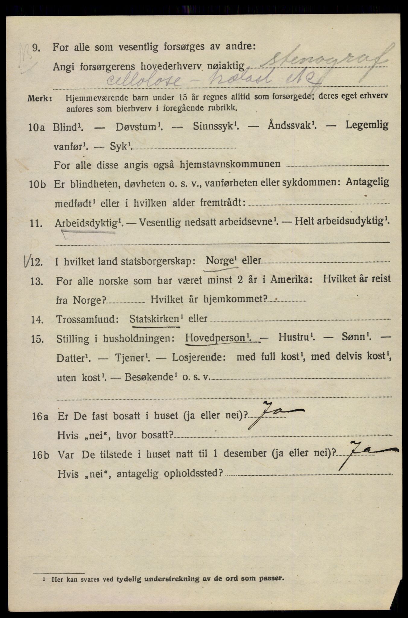 SAO, 1920 census for Kristiania, 1920, p. 296518