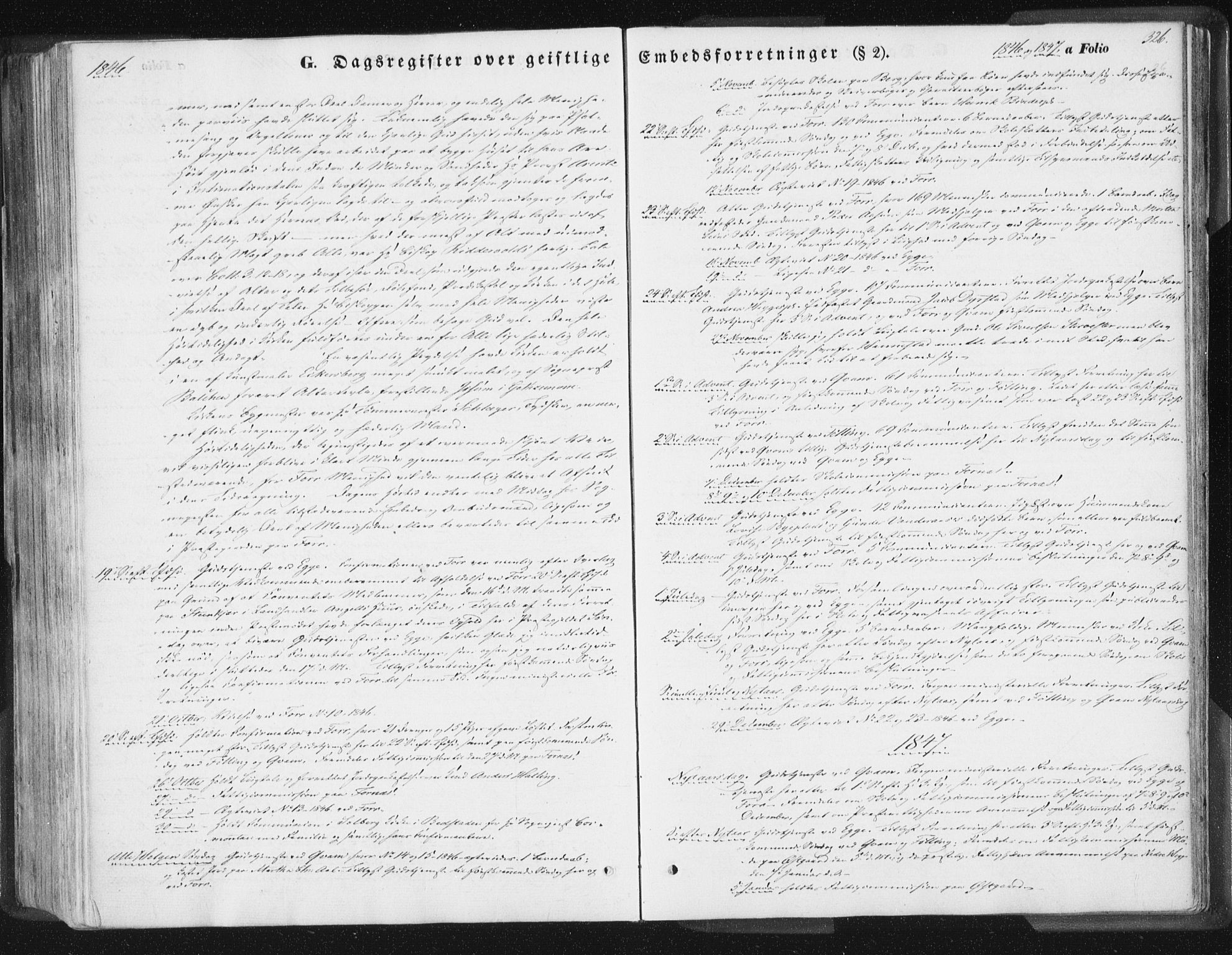 Ministerialprotokoller, klokkerbøker og fødselsregistre - Nord-Trøndelag, SAT/A-1458/746/L0446: Parish register (official) no. 746A05, 1846-1859, p. 326
