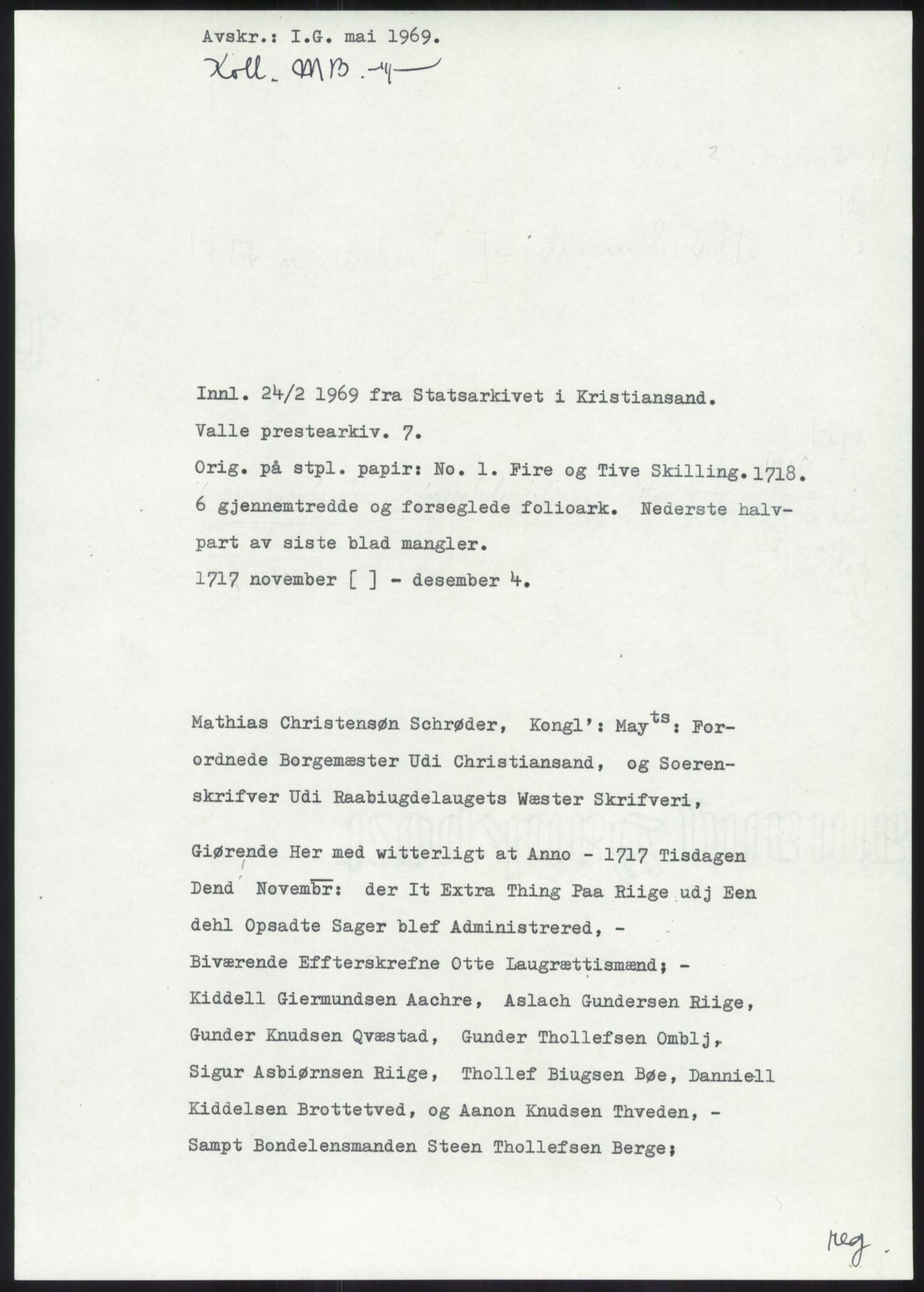 Samlinger til kildeutgivelse, Diplomavskriftsamlingen, RA/EA-4053/H/Ha, p. 361