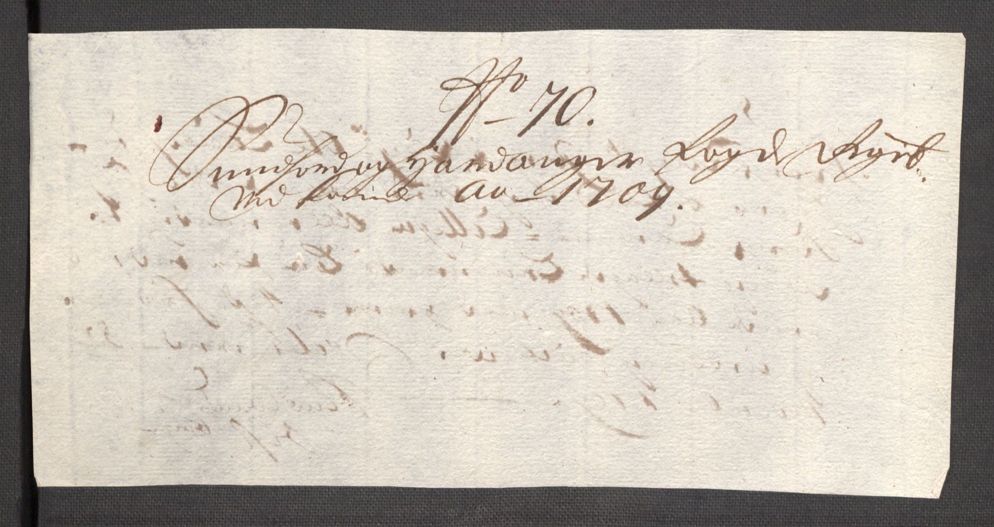 Rentekammeret inntil 1814, Reviderte regnskaper, Fogderegnskap, AV/RA-EA-4092/R48/L2986: Fogderegnskap Sunnhordland og Hardanger, 1709-1710, p. 299