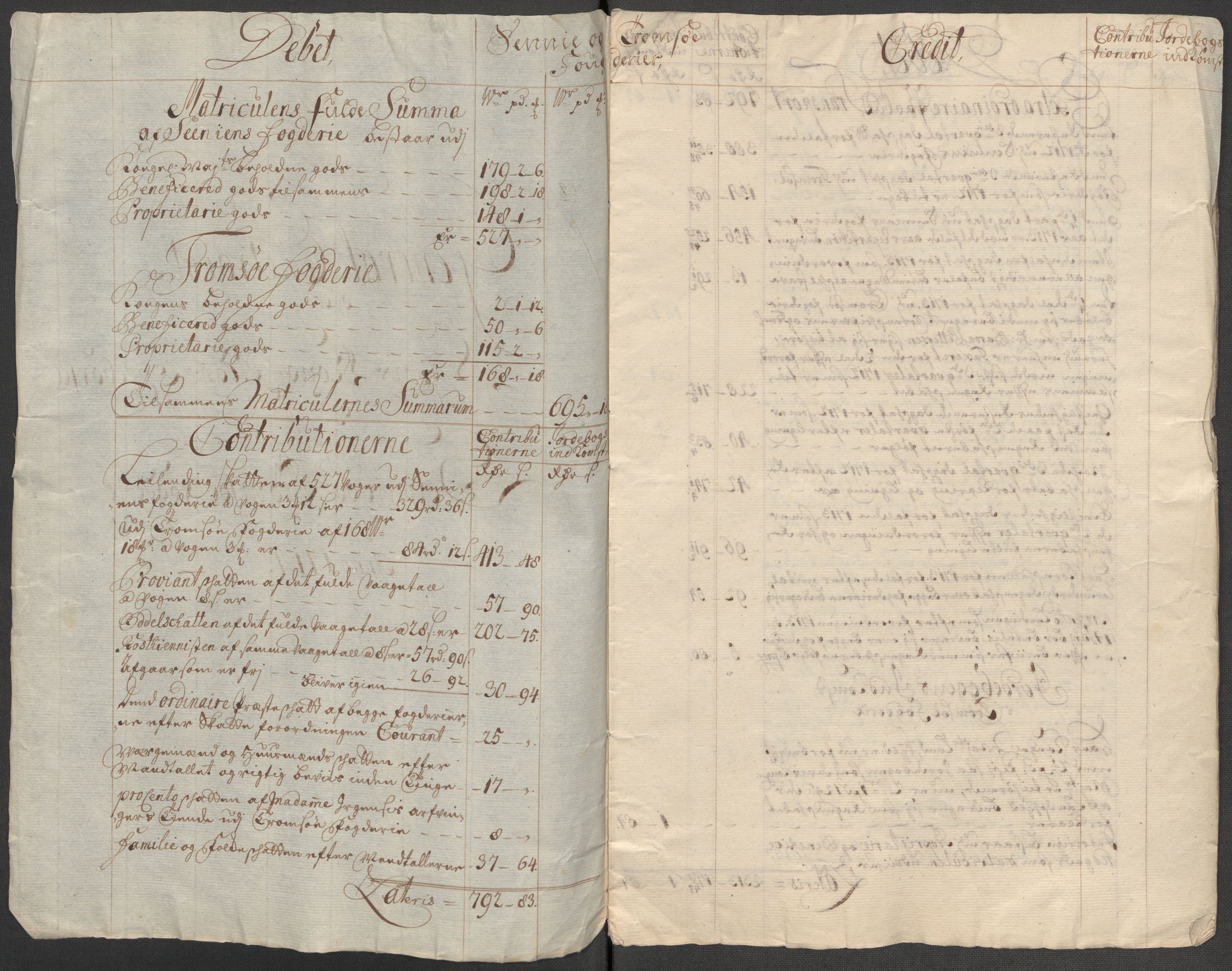 Rentekammeret inntil 1814, Reviderte regnskaper, Fogderegnskap, AV/RA-EA-4092/R68/L4760: Fogderegnskap Senja og Troms, 1714, p. 18