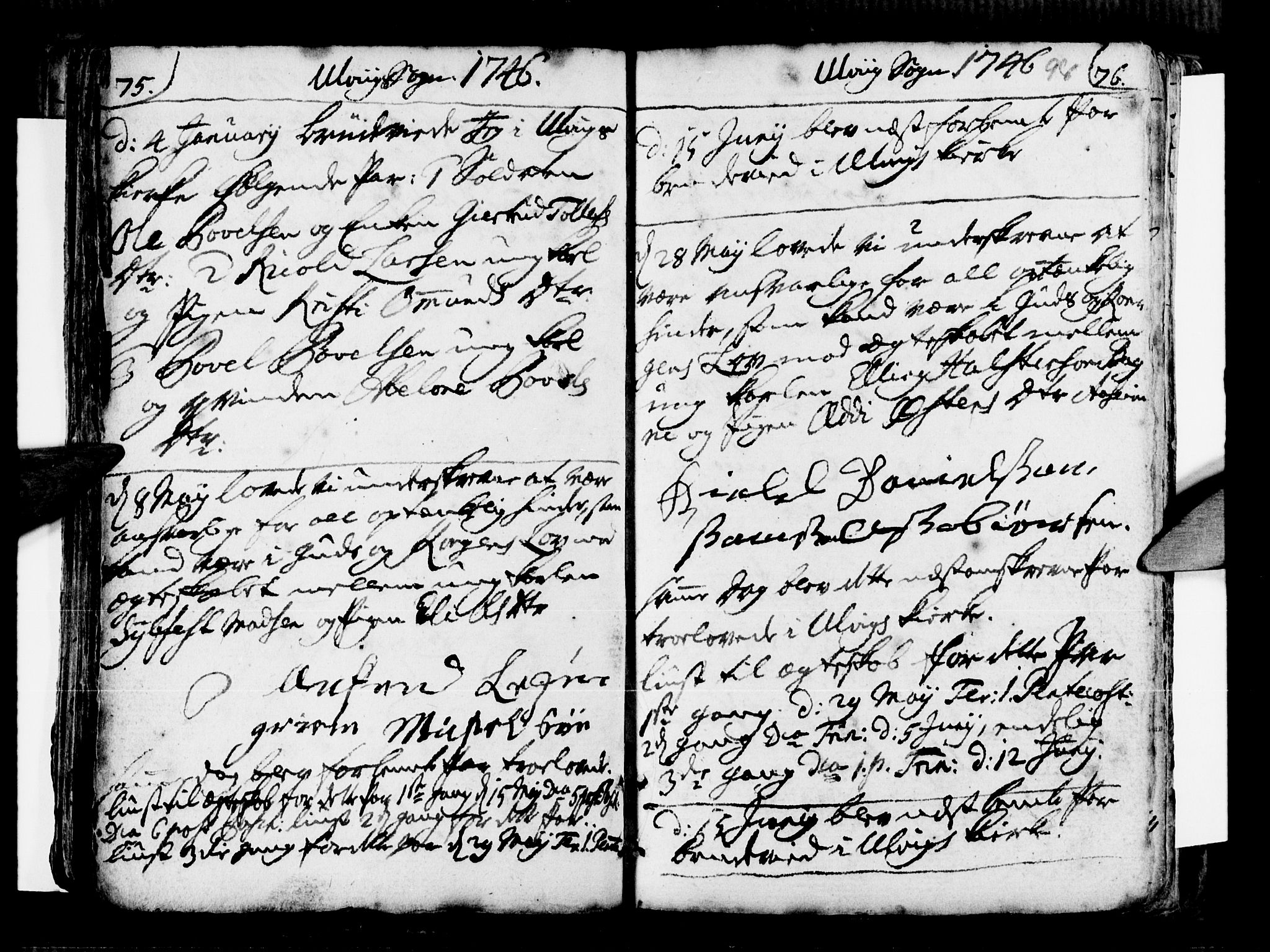 Ulvik sokneprestembete, SAB/A-78801/H/Haa: Parish register (official) no. A 9, 1743-1792, p. 98