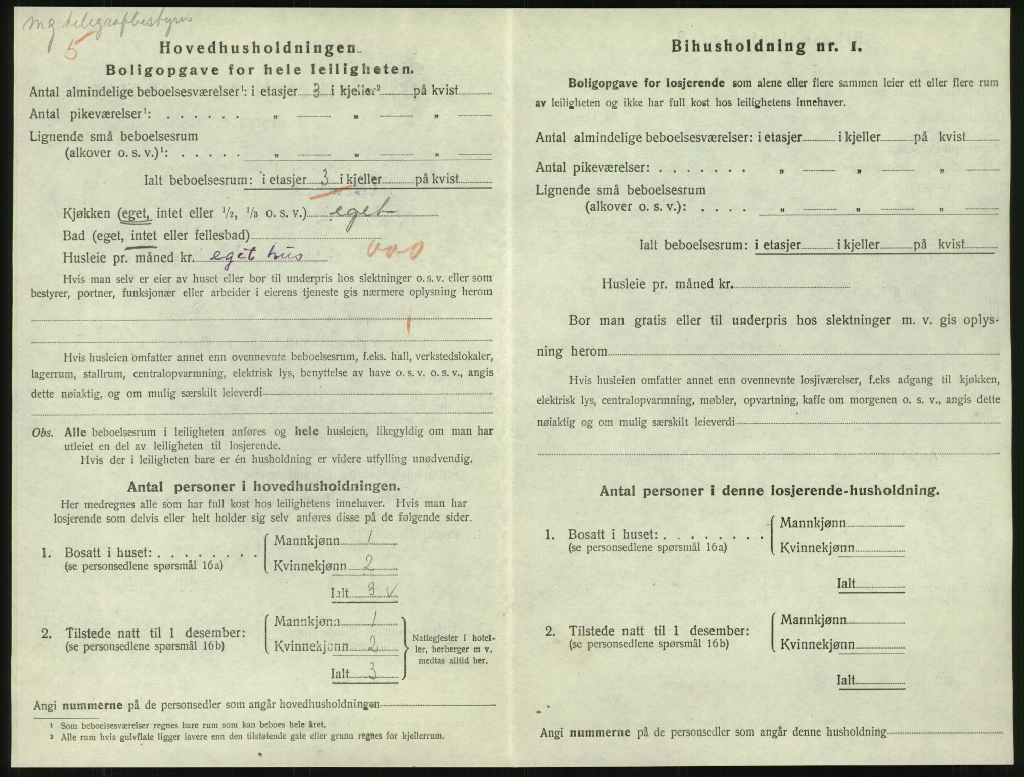 SAT, 1920 census for Namsos, 1920, p. 1590