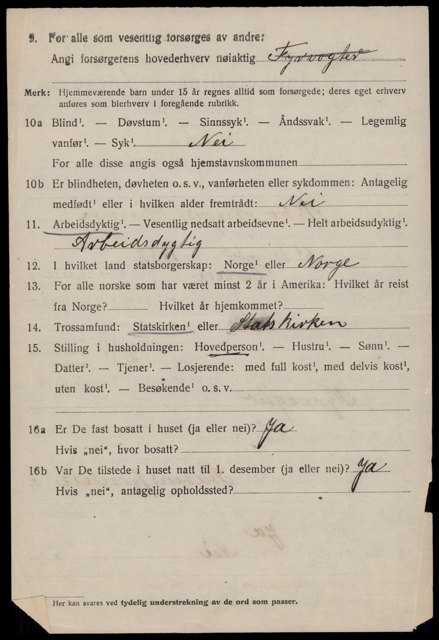 SAST, 1920 census for Skåre, 1920, p. 4709