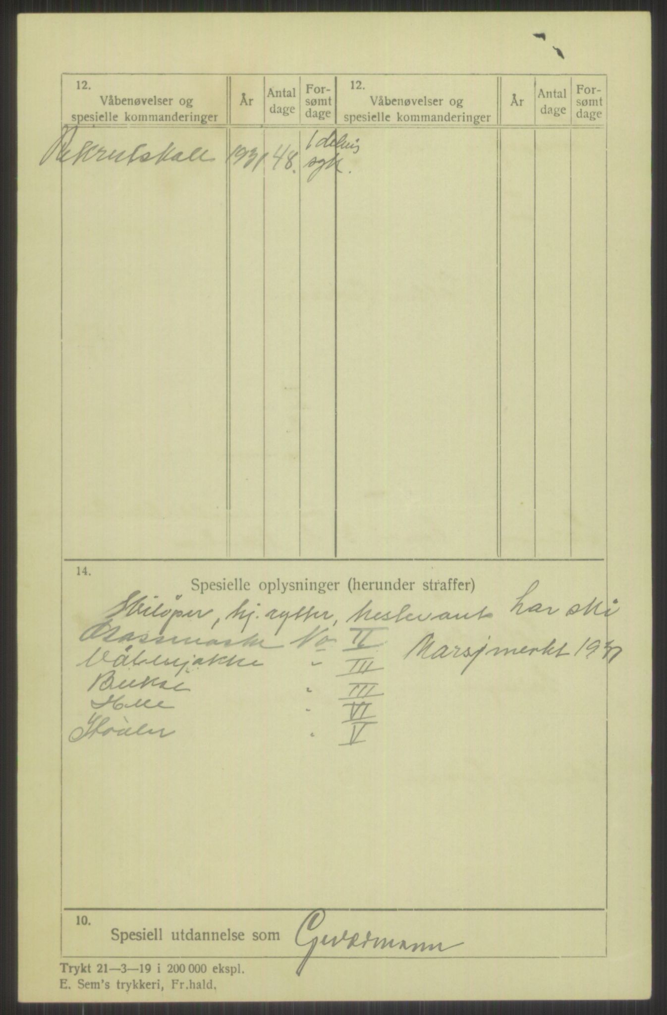 Forsvaret, Troms infanteriregiment nr. 16, AV/RA-RAFA-3146/P/Pa/L0015: Rulleblad for regimentets menige mannskaper, årsklasse 1931, 1931, p. 998