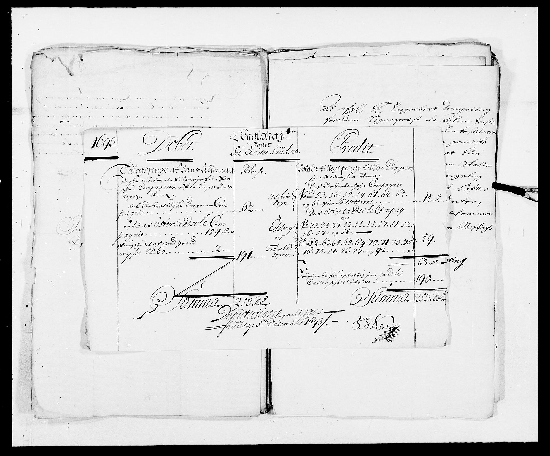 Rentekammeret inntil 1814, Reviderte regnskaper, Fogderegnskap, AV/RA-EA-4092/R06/L0283: Fogderegnskap Heggen og Frøland, 1691-1693, p. 409