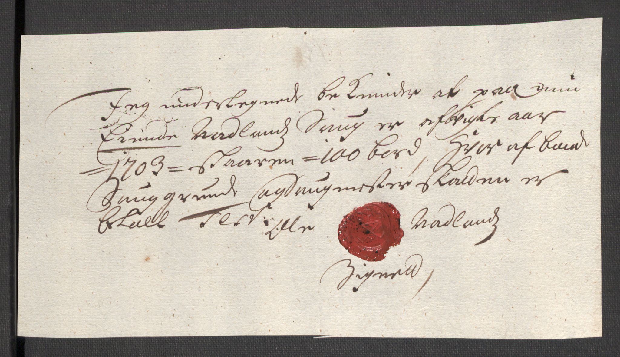 Rentekammeret inntil 1814, Reviderte regnskaper, Fogderegnskap, AV/RA-EA-4092/R48/L2981: Fogderegnskap Sunnhordland og Hardanger, 1703, p. 127