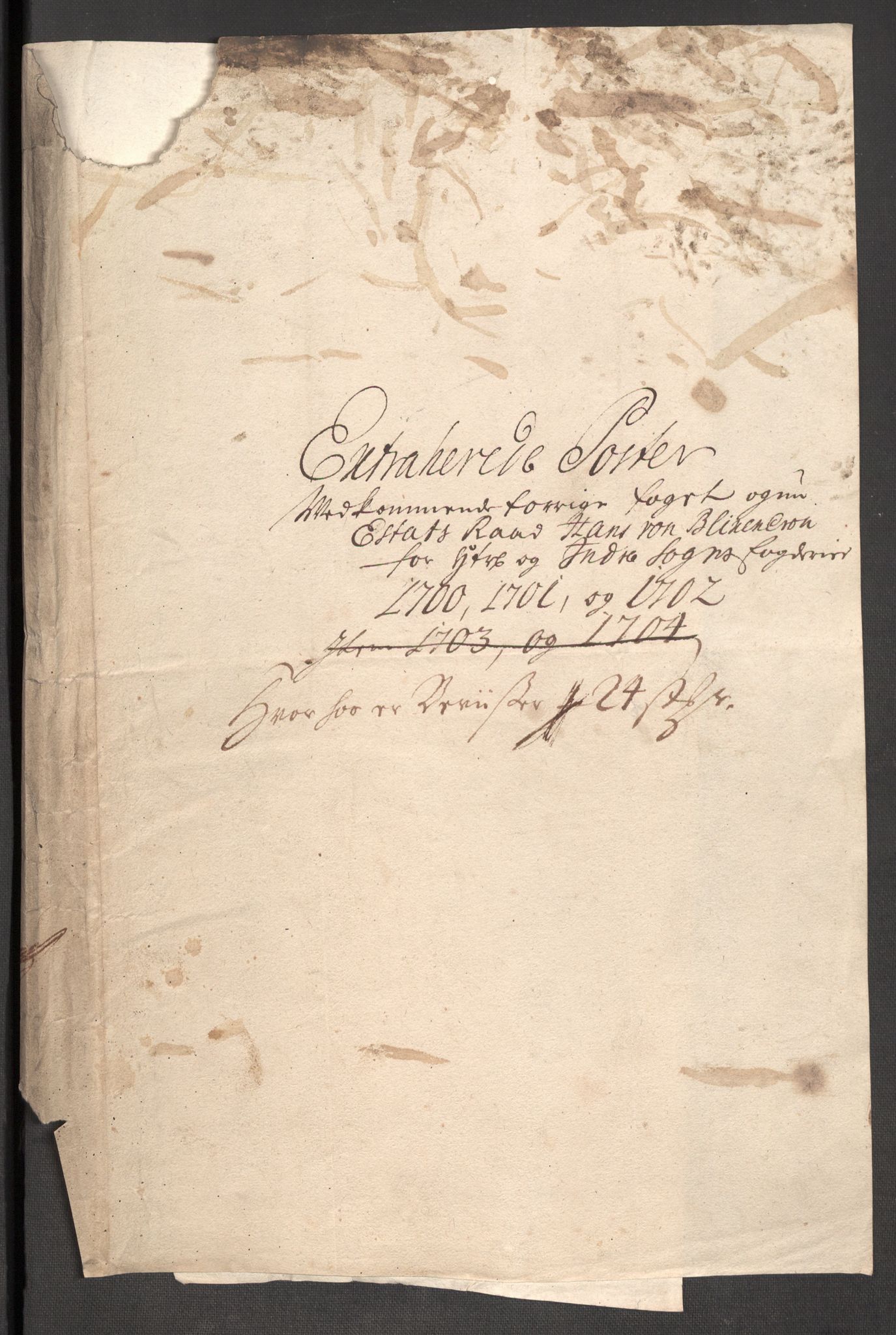 Rentekammeret inntil 1814, Reviderte regnskaper, Fogderegnskap, AV/RA-EA-4092/R52/L3312: Fogderegnskap Sogn, 1702, p. 312