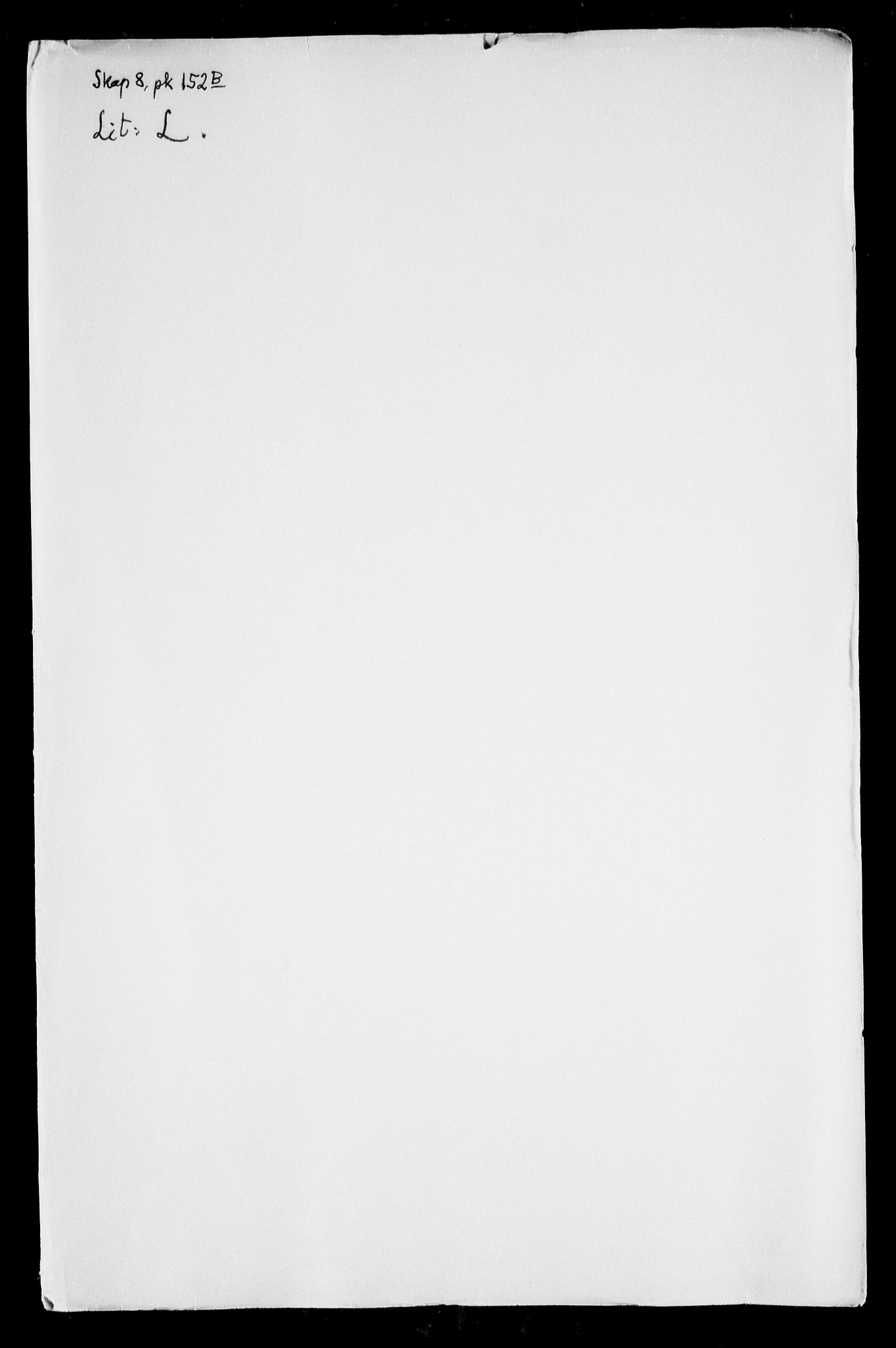 Danske Kanselli, Skapsaker, AV/RA-EA-4061/F/L0013: Skap 8, pakke 152B-161, 1606-1661, p. 142