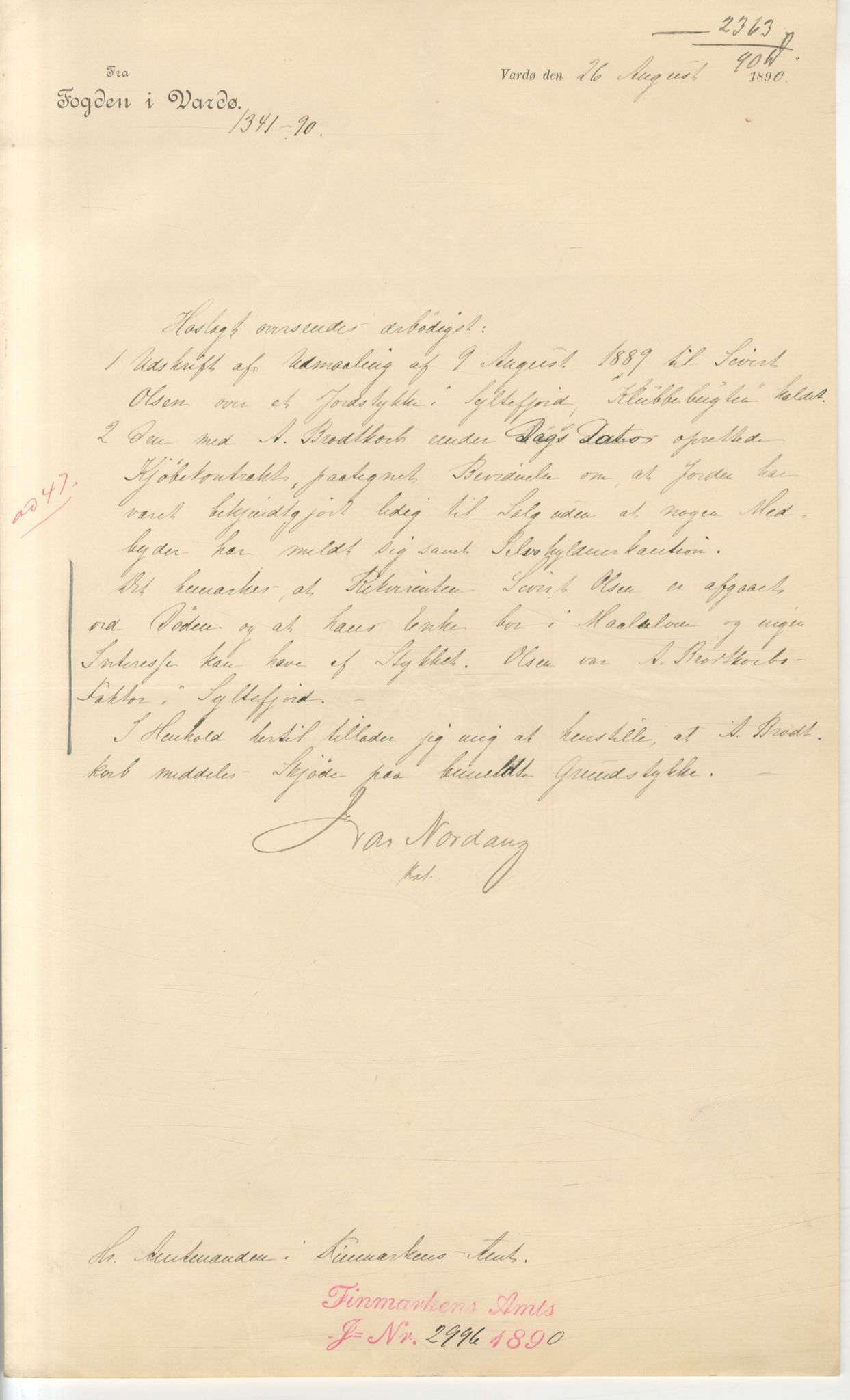 Brodtkorb handel A/S, VAMU/A-0001/Q/Qb/L0003: Faste eiendommer i Vardø Herred, 1862-1939, p. 298