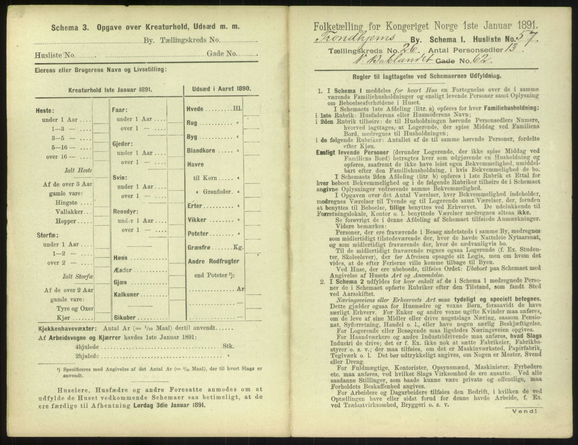 RA, 1891 census for 1601 Trondheim, 1891, p. 1878