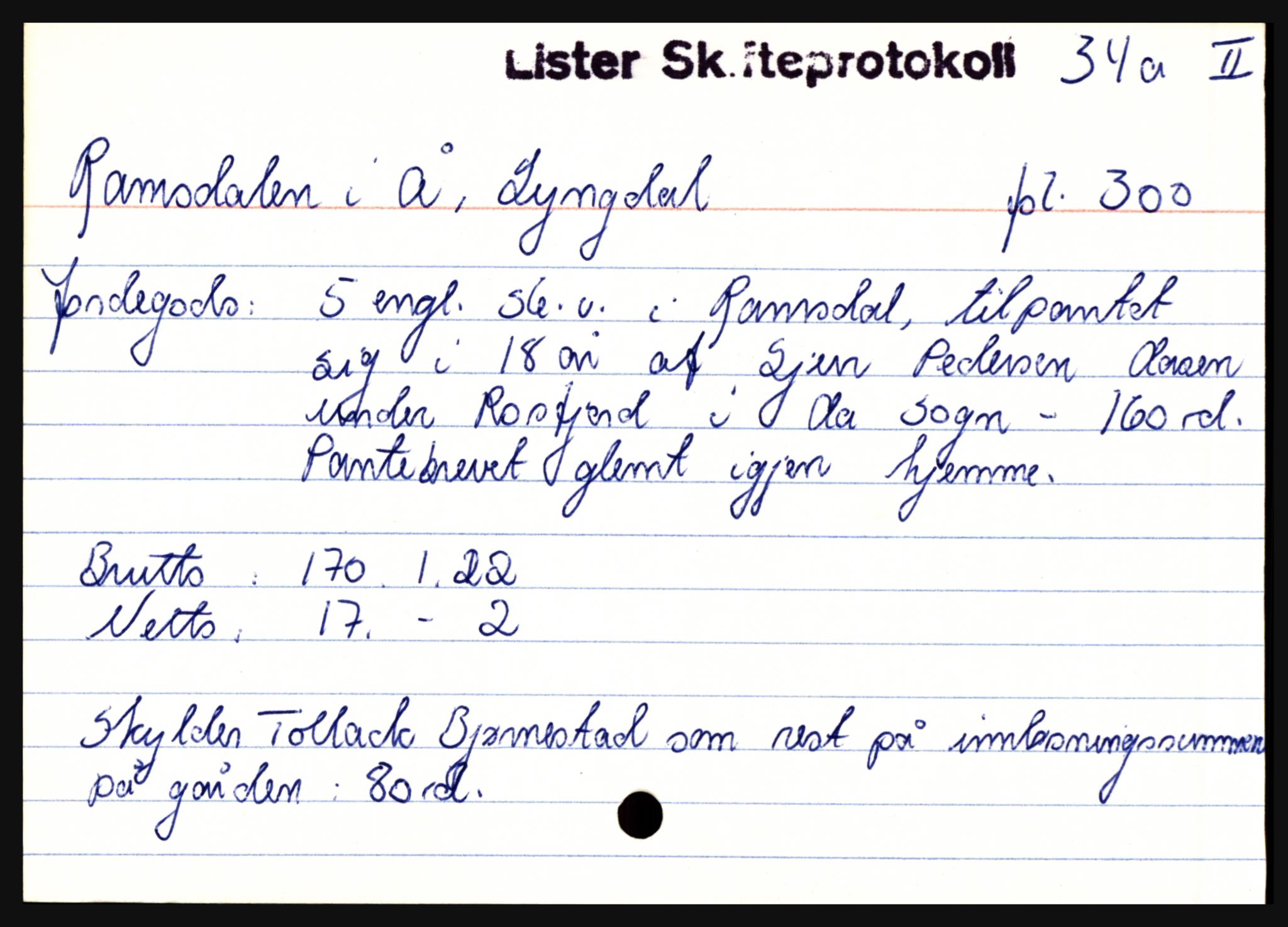 Lister sorenskriveri, AV/SAK-1221-0003/H, p. 29125