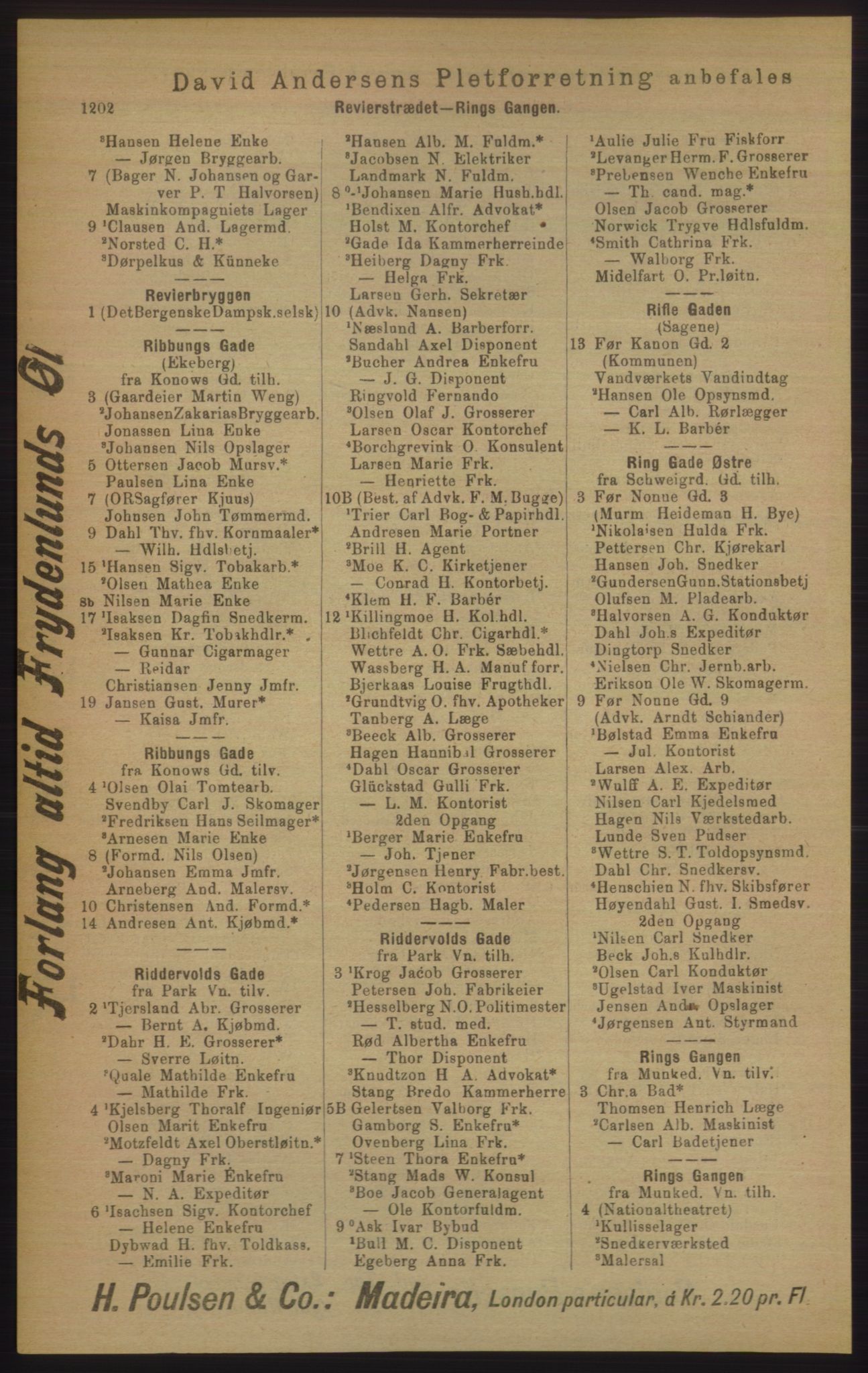 Kristiania/Oslo adressebok, PUBL/-, 1906, p. 1202