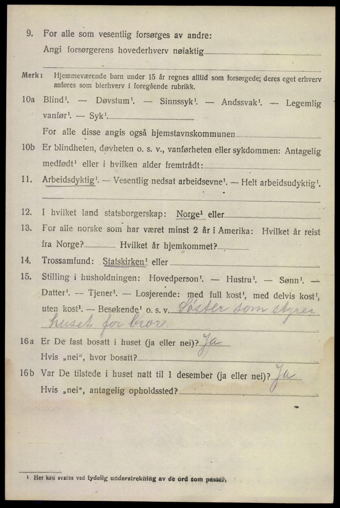 SAKO, 1920 census for Øvre Eiker, 1920, p. 21421