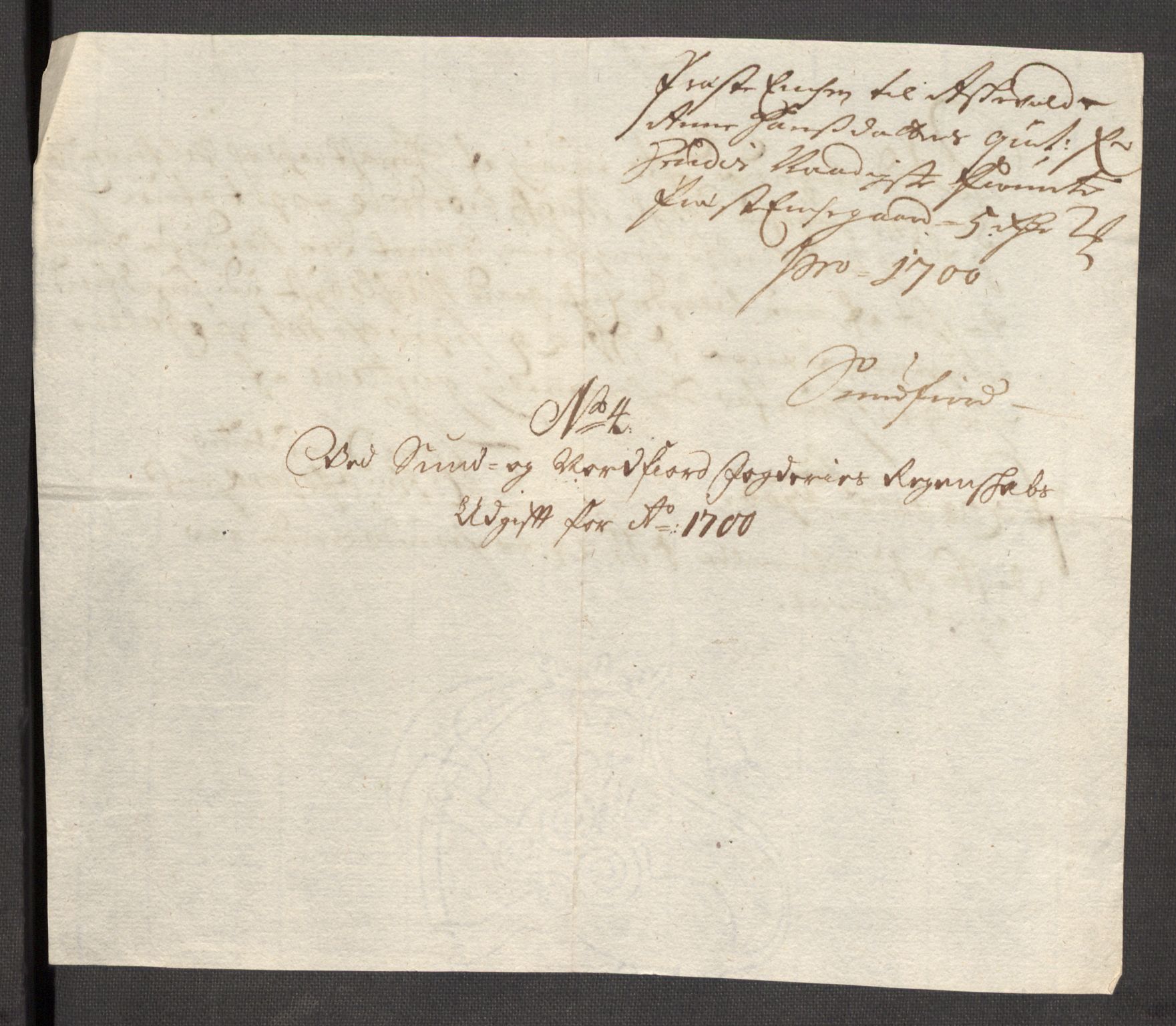 Rentekammeret inntil 1814, Reviderte regnskaper, Fogderegnskap, AV/RA-EA-4092/R53/L3425: Fogderegnskap Sunn- og Nordfjord, 1700-1701, p. 209