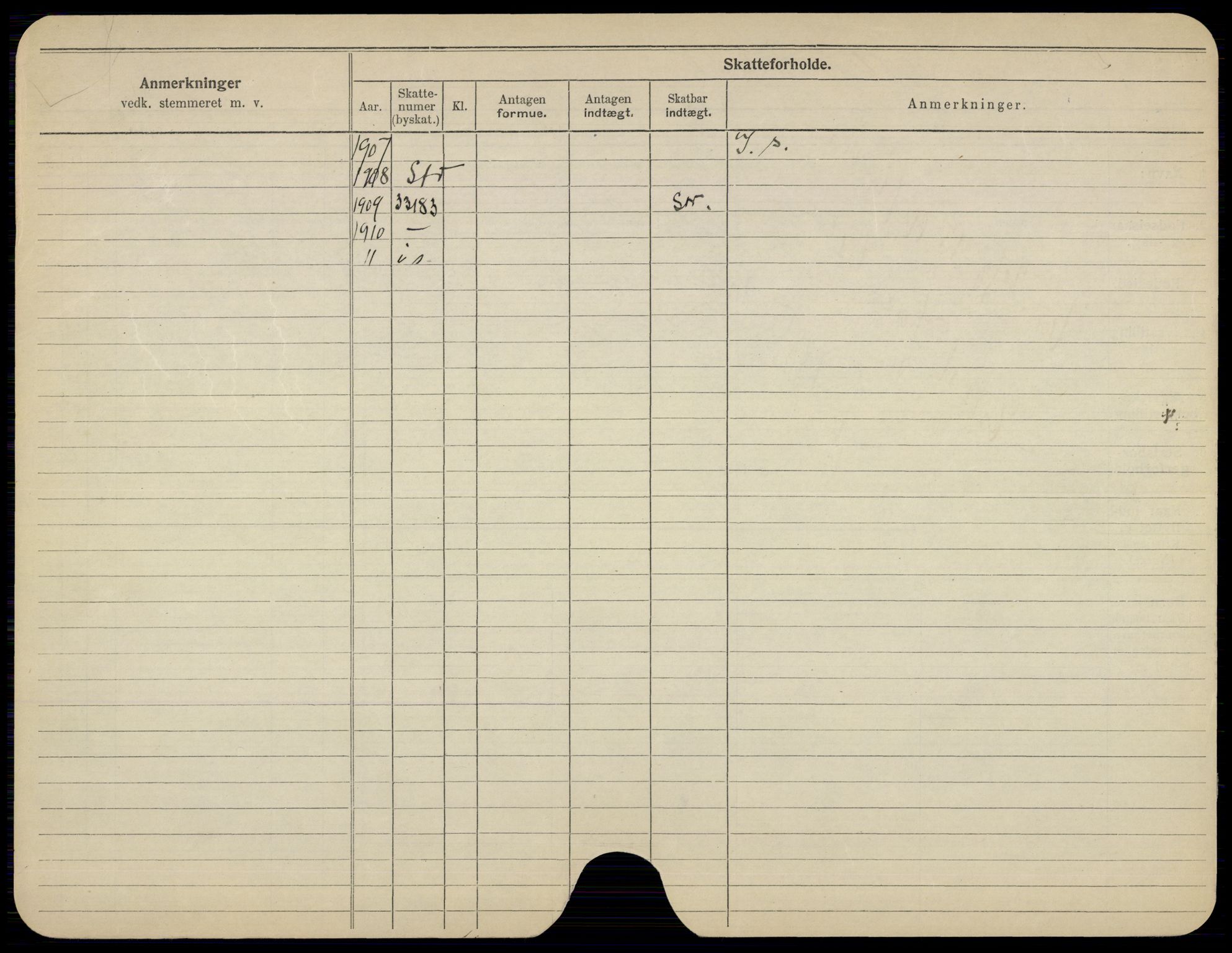 Oslo folkeregister, Registerkort, SAO/A-11715/K/Kb/L0017: H - L, 1913