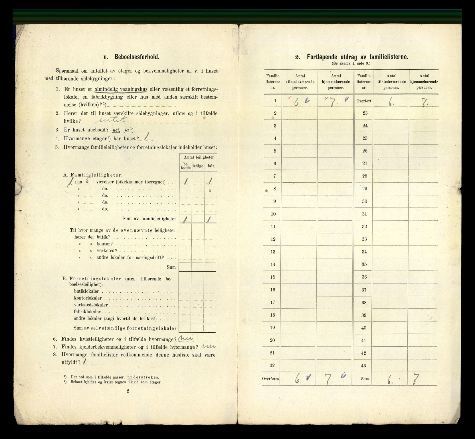 RA, 1910 census for Kopervik, 1910, p. 29