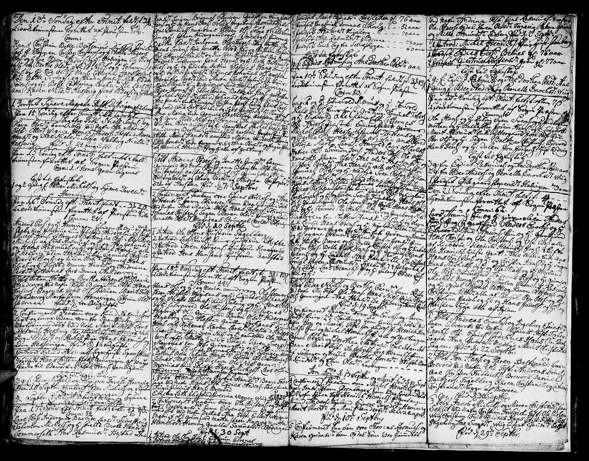 Ibestad sokneprestembete, AV/SATØ-S-0077/H/Ha/Hab/L0001klokker: Parish register (copy) no. 1, 1776-1808