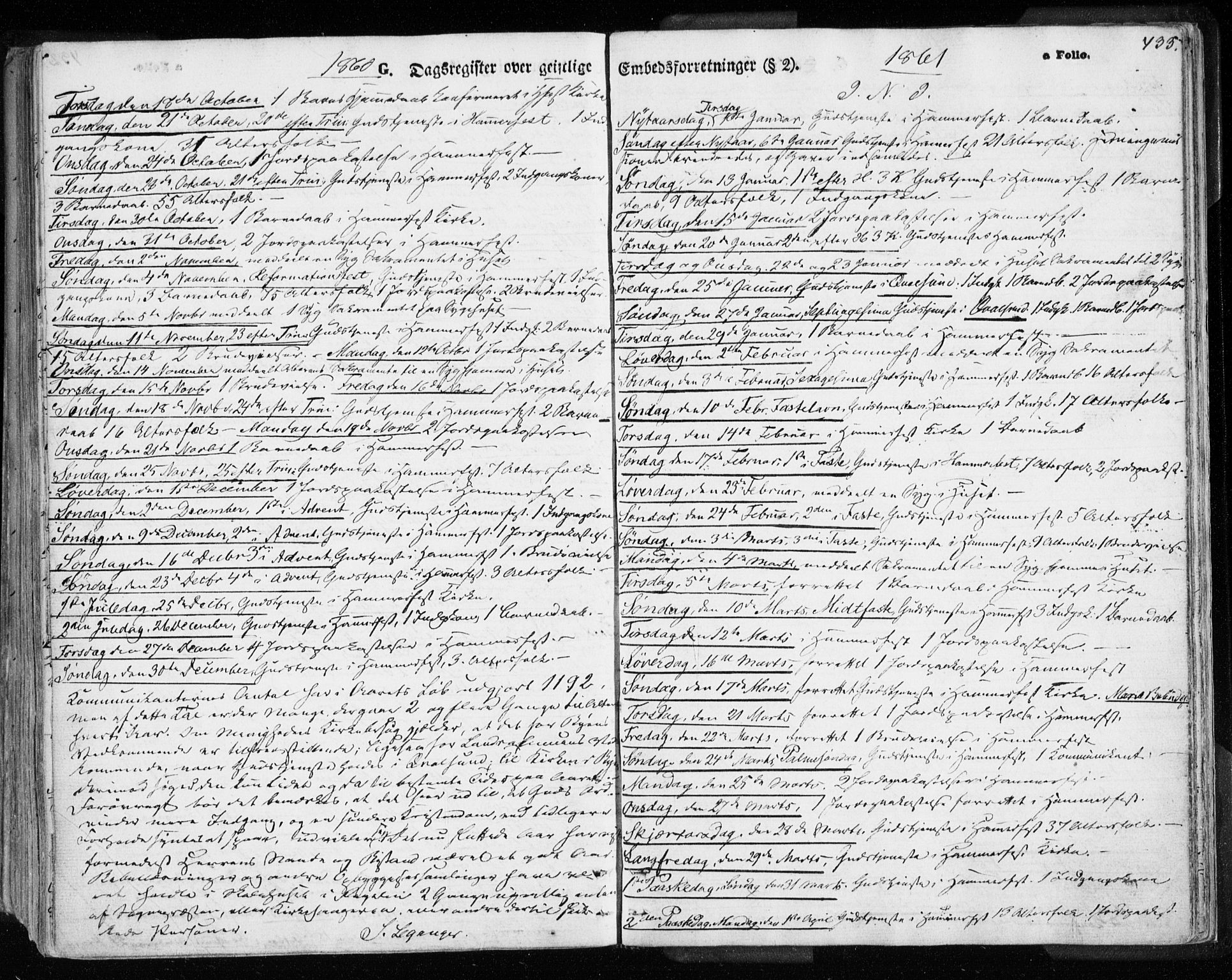 Hammerfest sokneprestkontor, SATØ/S-1347/H/Ha/L0005.kirke: Parish register (official) no. 5, 1857-1869, p. 433