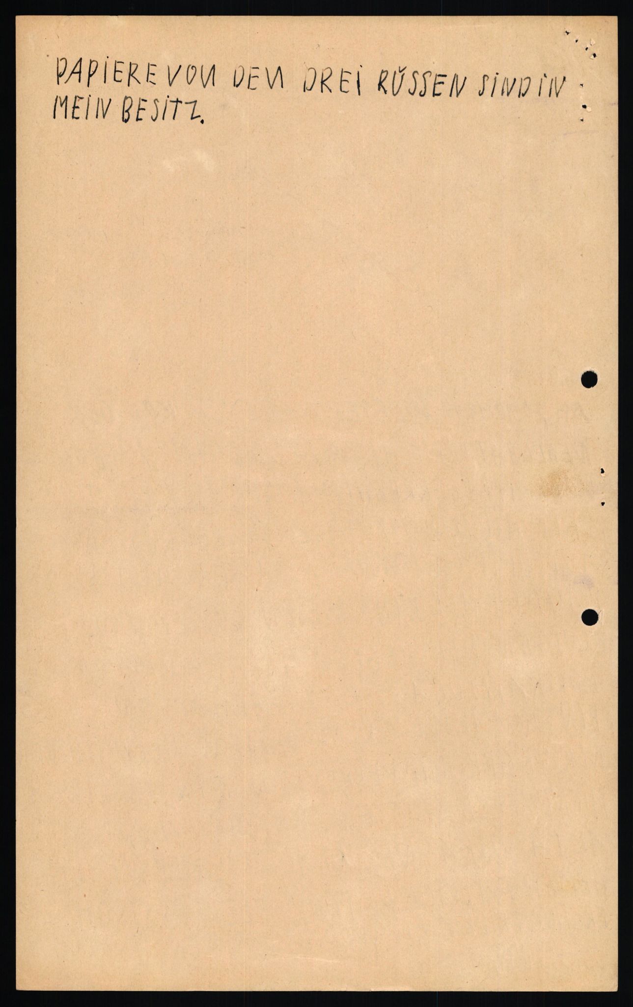 Forsvaret, Forsvarets overkommando II, RA/RAFA-3915/D/Db/L0020: CI Questionaires. Tyske okkupasjonsstyrker i Norge. Tyskere., 1945-1946, p. 379