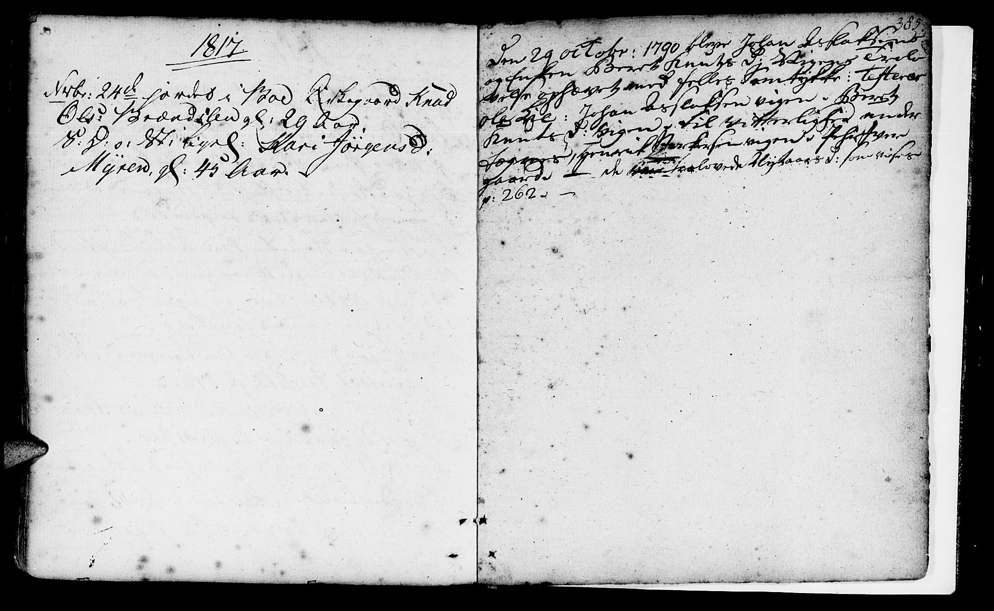 Ministerialprotokoller, klokkerbøker og fødselsregistre - Møre og Romsdal, SAT/A-1454/566/L0761: Parish register (official) no. 566A02 /1, 1767-1817, p. 385