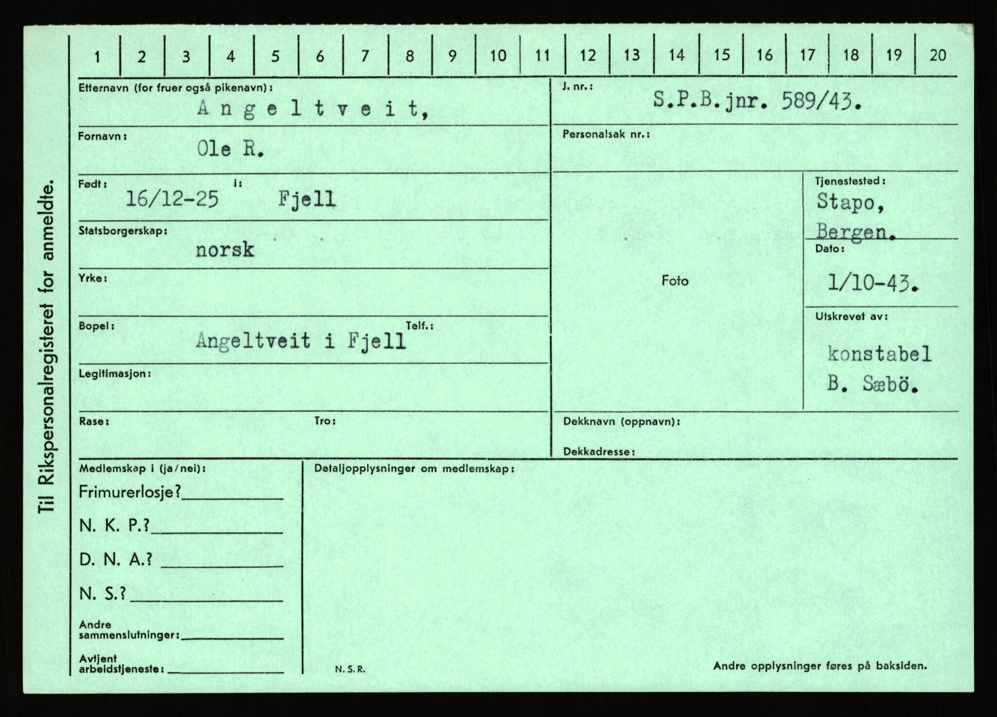 Statspolitiet - Hovedkontoret / Osloavdelingen, AV/RA-S-1329/C/Ca/L0001: Aabakken - Armann, 1943-1945, p. 4339