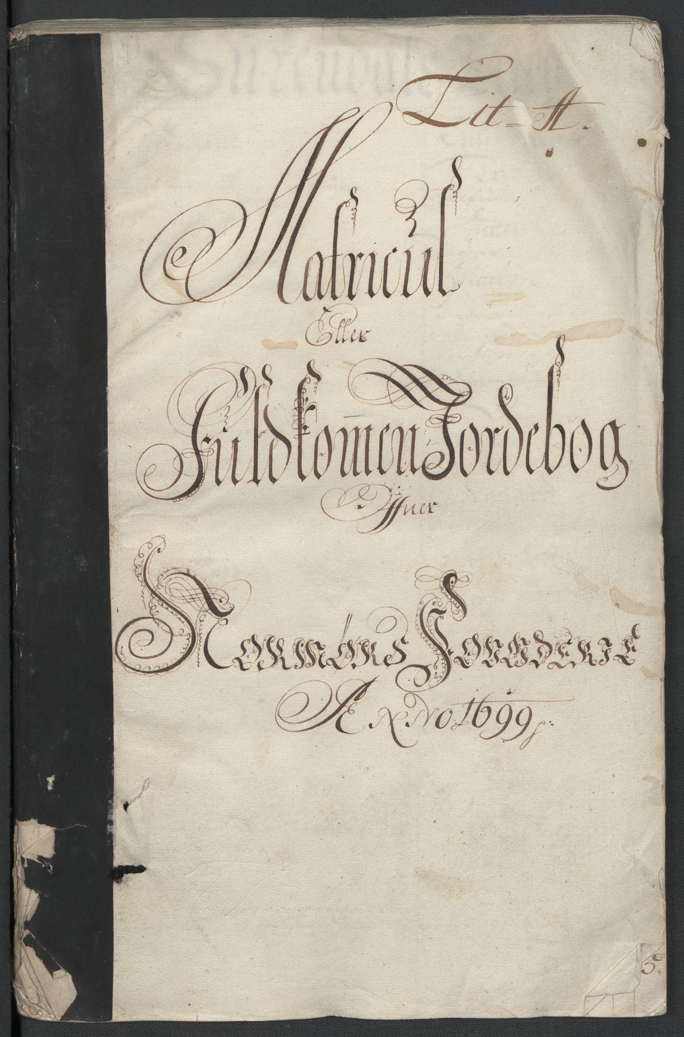 Rentekammeret inntil 1814, Reviderte regnskaper, Fogderegnskap, AV/RA-EA-4092/R56/L3738: Fogderegnskap Nordmøre, 1699, p. 14