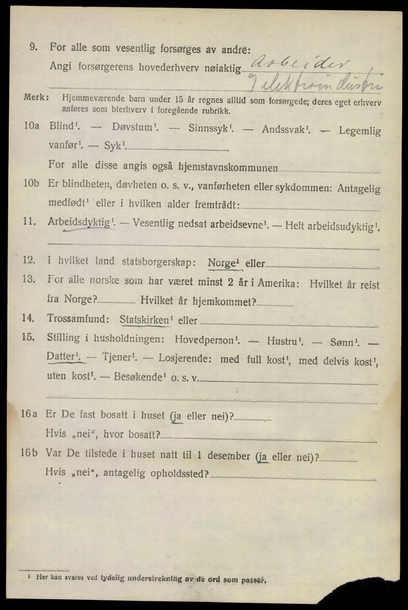 SAKO, 1920 census for Sandeherred, 1920, p. 11057