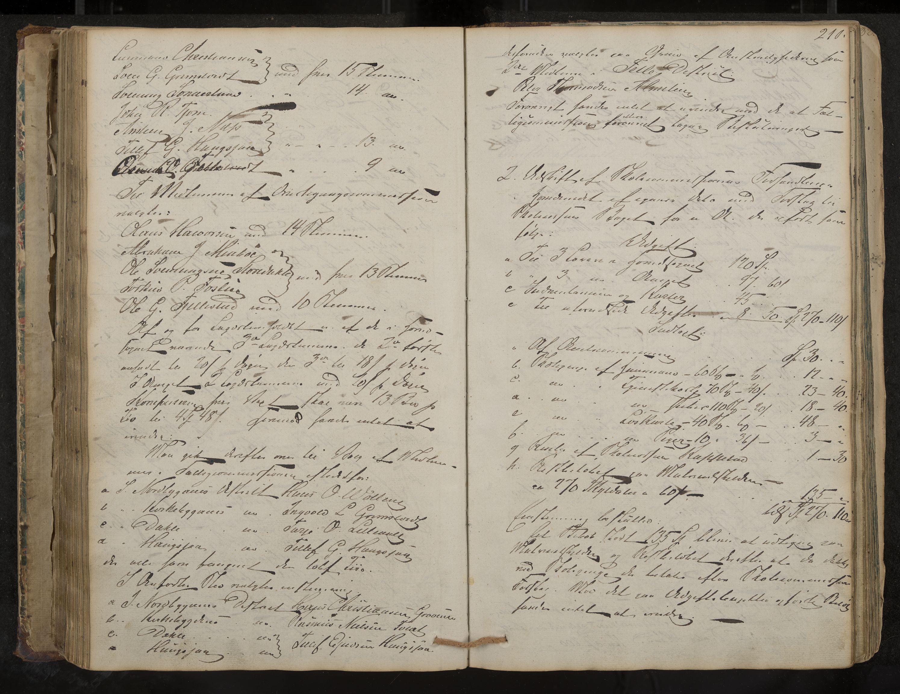 Nissedal formannskap og sentraladministrasjon, IKAK/0830021-1/A/L0001: Møtebok, 1838-1870, p. 210