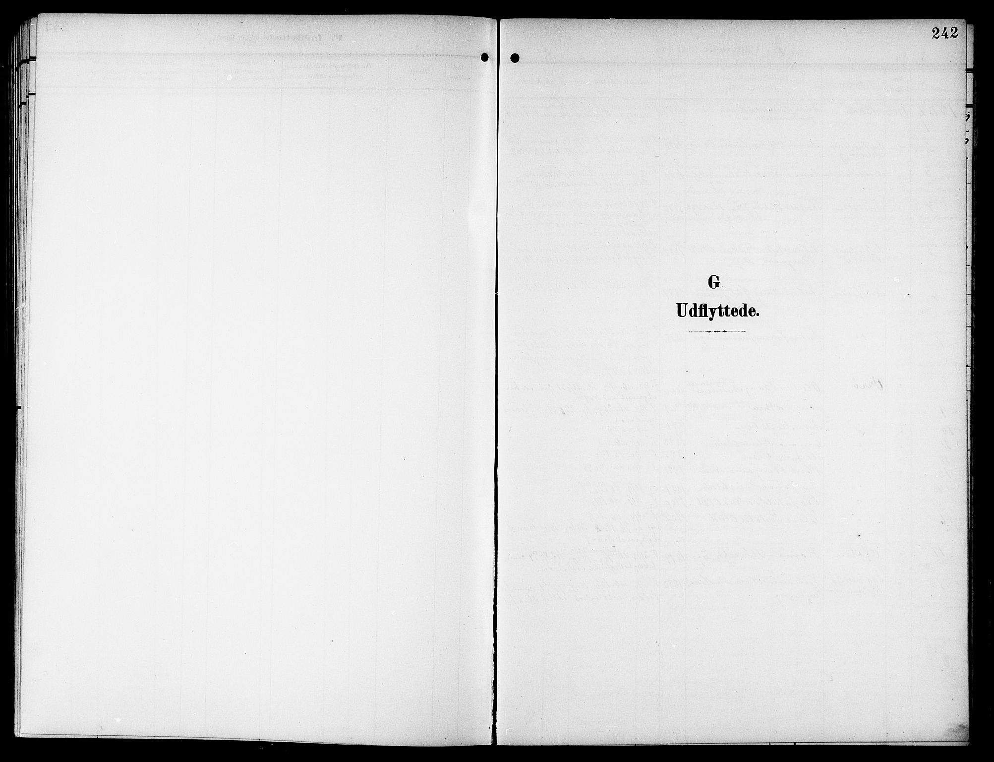 Ministerialprotokoller, klokkerbøker og fødselsregistre - Nordland, SAT/A-1459/846/L0655: Parish register (copy) no. 846C05, 1902-1916, p. 242