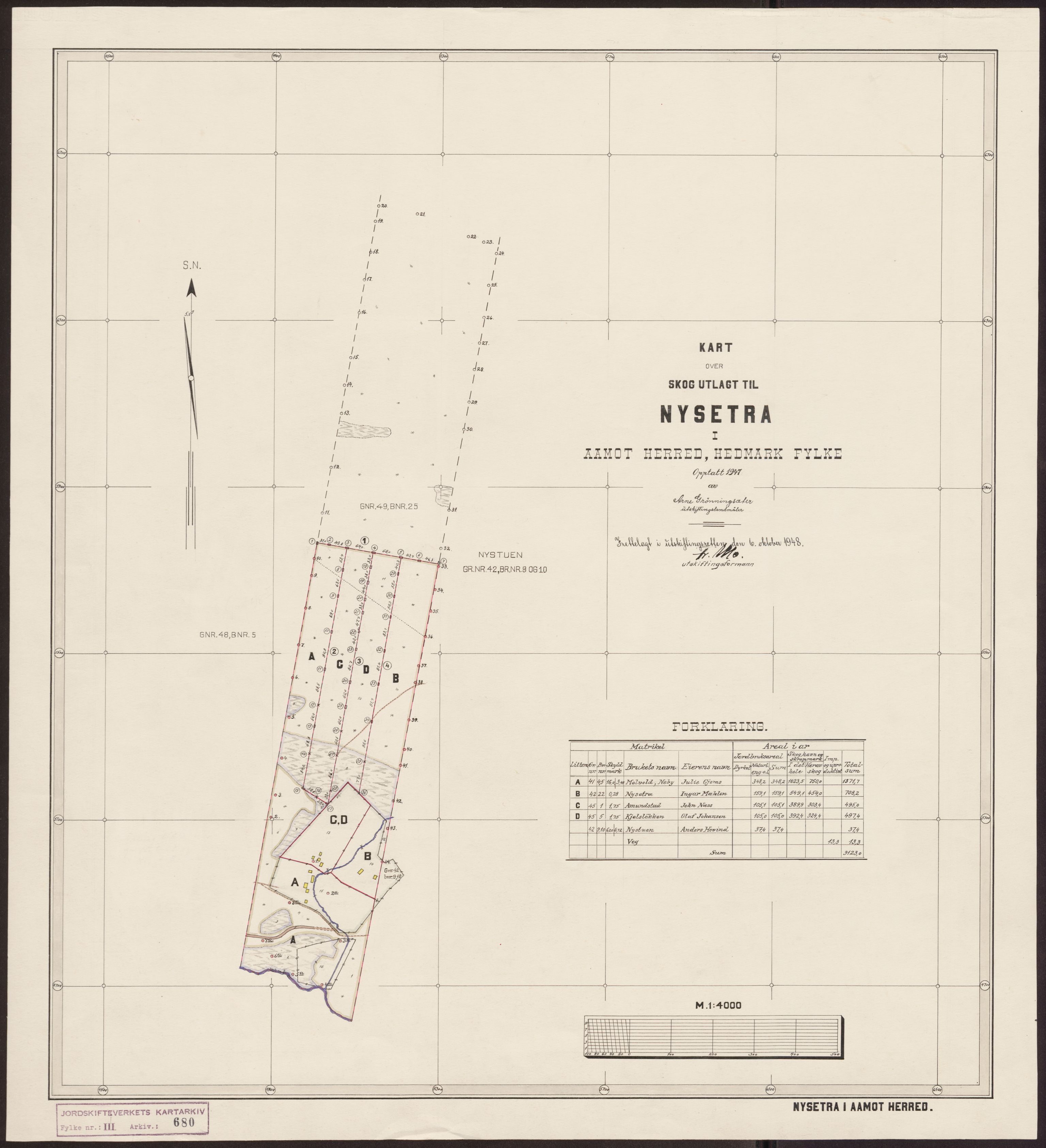 Jordskifteverkets kartarkiv, AV/RA-S-3929/T, 1859-1988, p. 1041