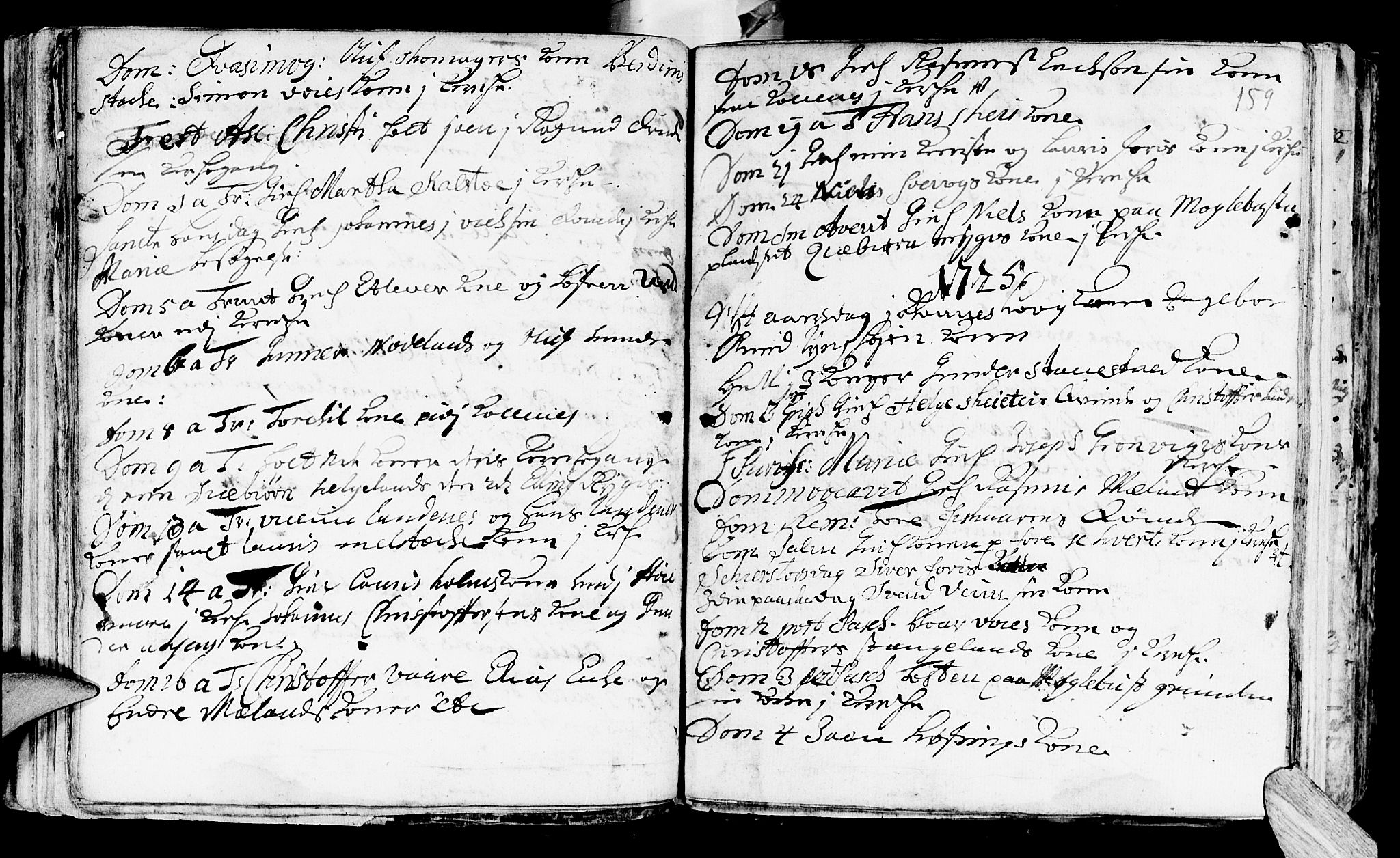 Avaldsnes sokneprestkontor, AV/SAST-A -101851/H/Ha/Haa/L0001: Parish register (official) no. A 1, 1711-1764, p. 159