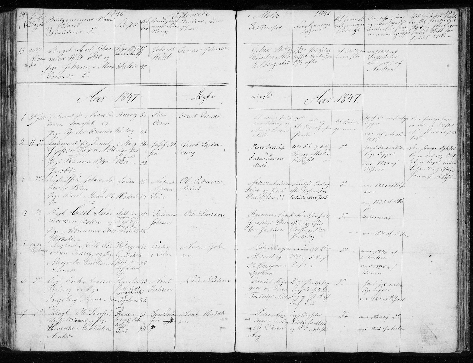 Ministerialprotokoller, klokkerbøker og fødselsregistre - Nordland, AV/SAT-A-1459/843/L0632: Parish register (copy) no. 843C01, 1833-1853, p. 298-299