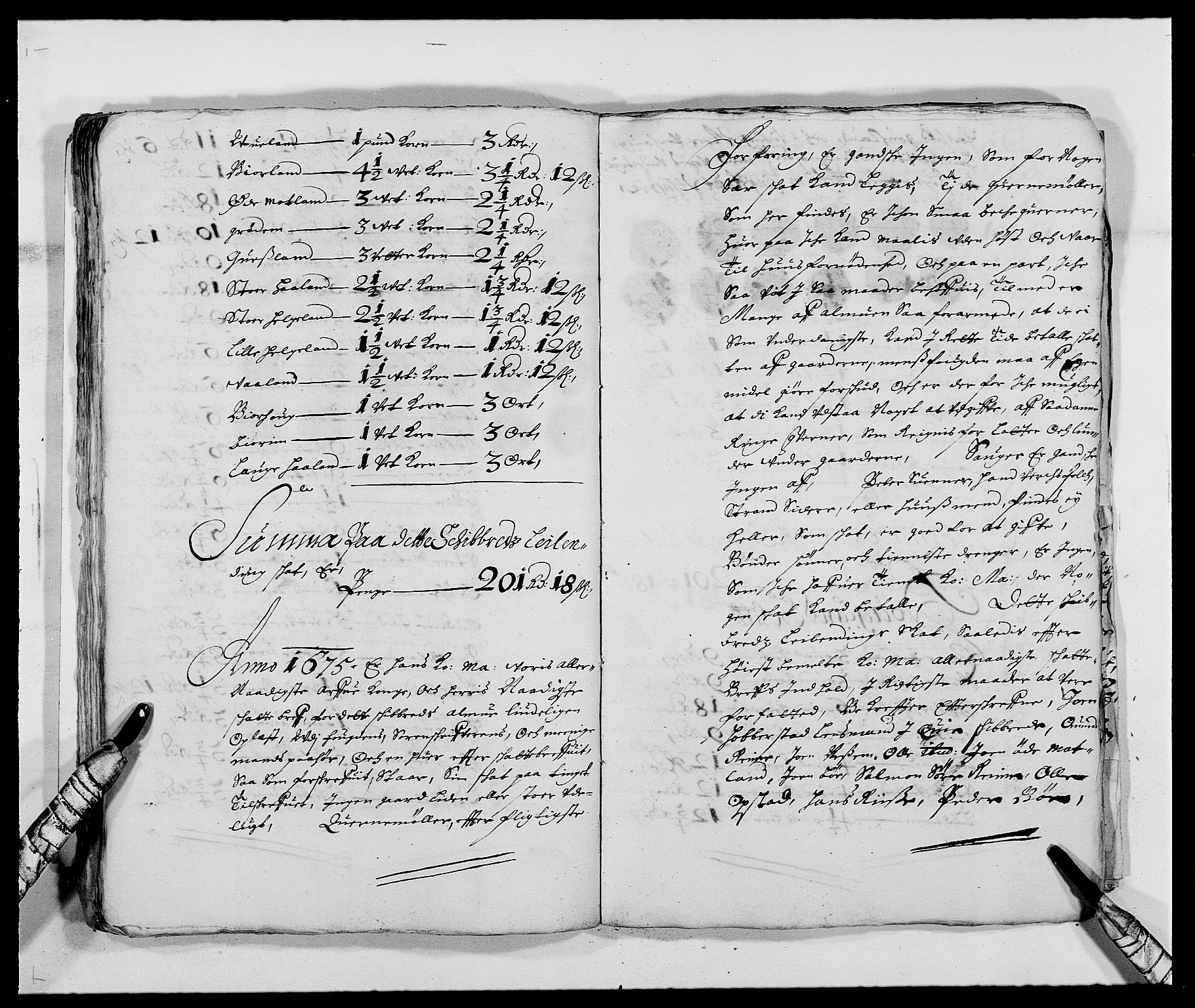 Rentekammeret inntil 1814, Reviderte regnskaper, Fogderegnskap, AV/RA-EA-4092/R46/L2715: Fogderegnskap Jæren og Dalane, 1675, p. 34