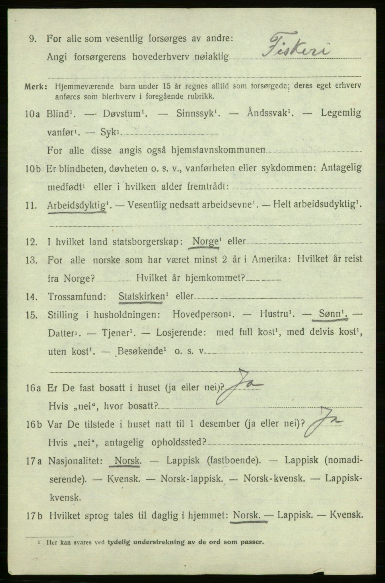 SATØ, 1920 census for Måsøy, 1920, p. 2337