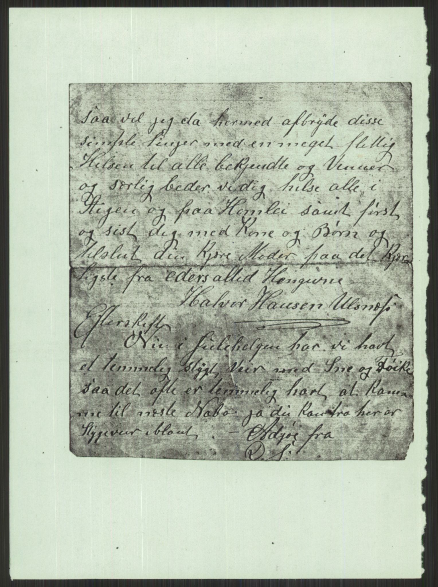 Samlinger til kildeutgivelse, Amerikabrevene, AV/RA-EA-4057/F/L0022: Innlån fra Vestfold. Innlån fra Telemark: Bratås - Duus, 1838-1914, p. 45